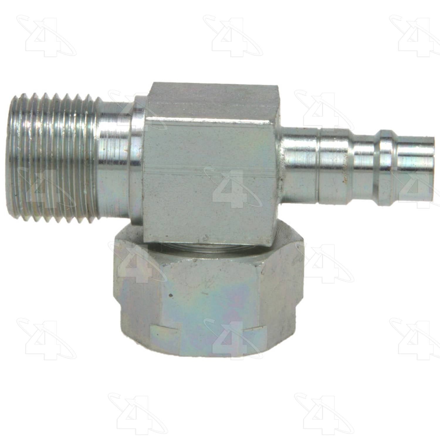 Four Seasons R134a Aluminum Service Valve Compressor A/C Fitting  top view frsport 14720