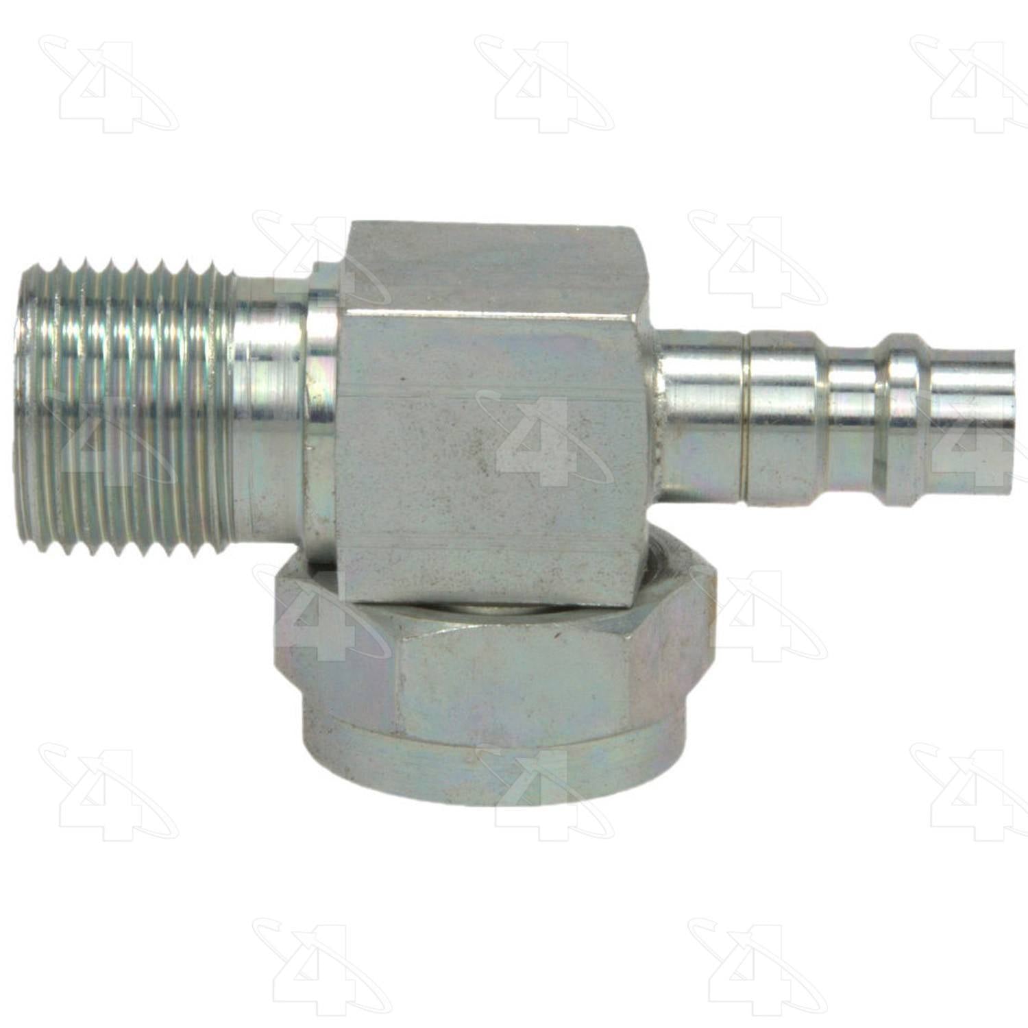 Four Seasons R134a Aluminum Service Valve Compressor A/C Fitting  top view frsport 14730