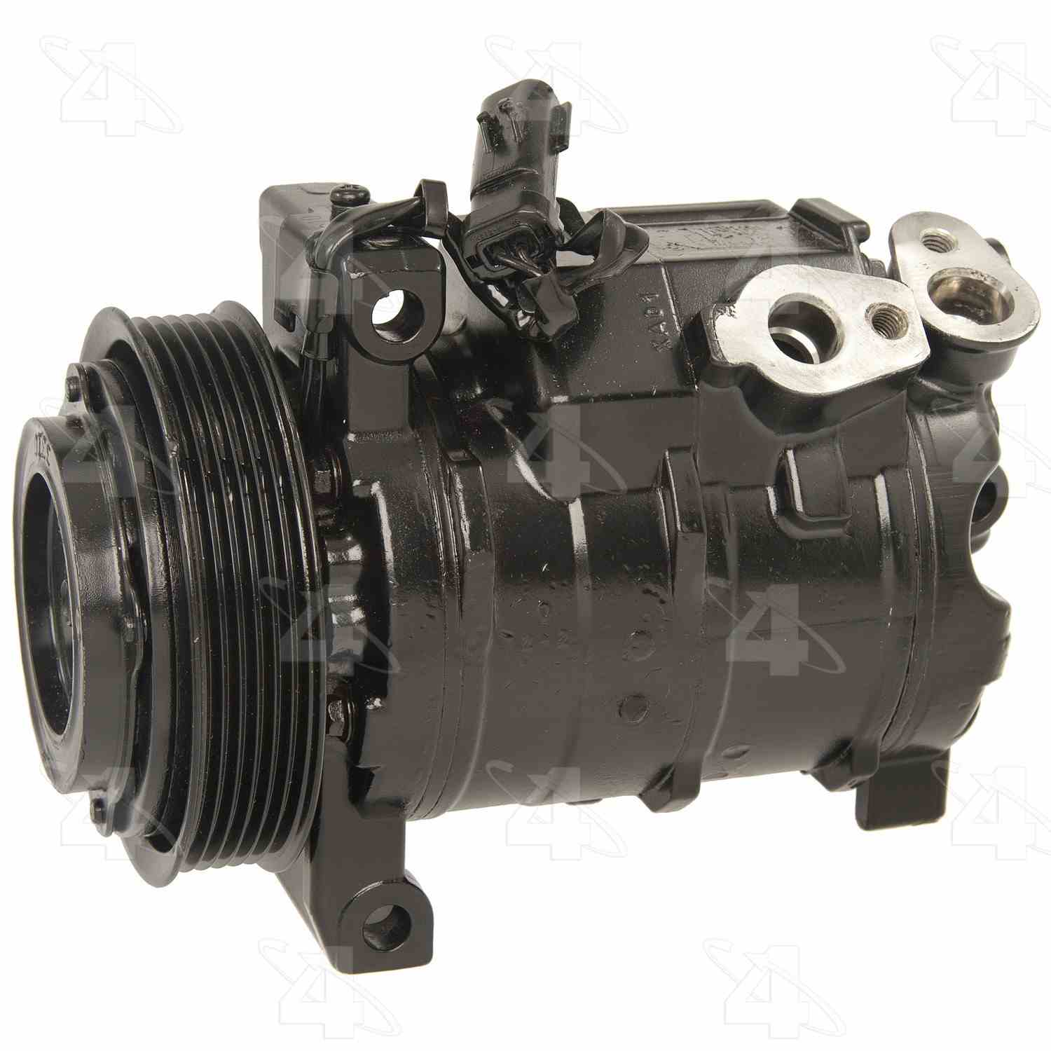 four seasons reman nippondenso 10sr17c compressor w/ clutch  frsport 157340