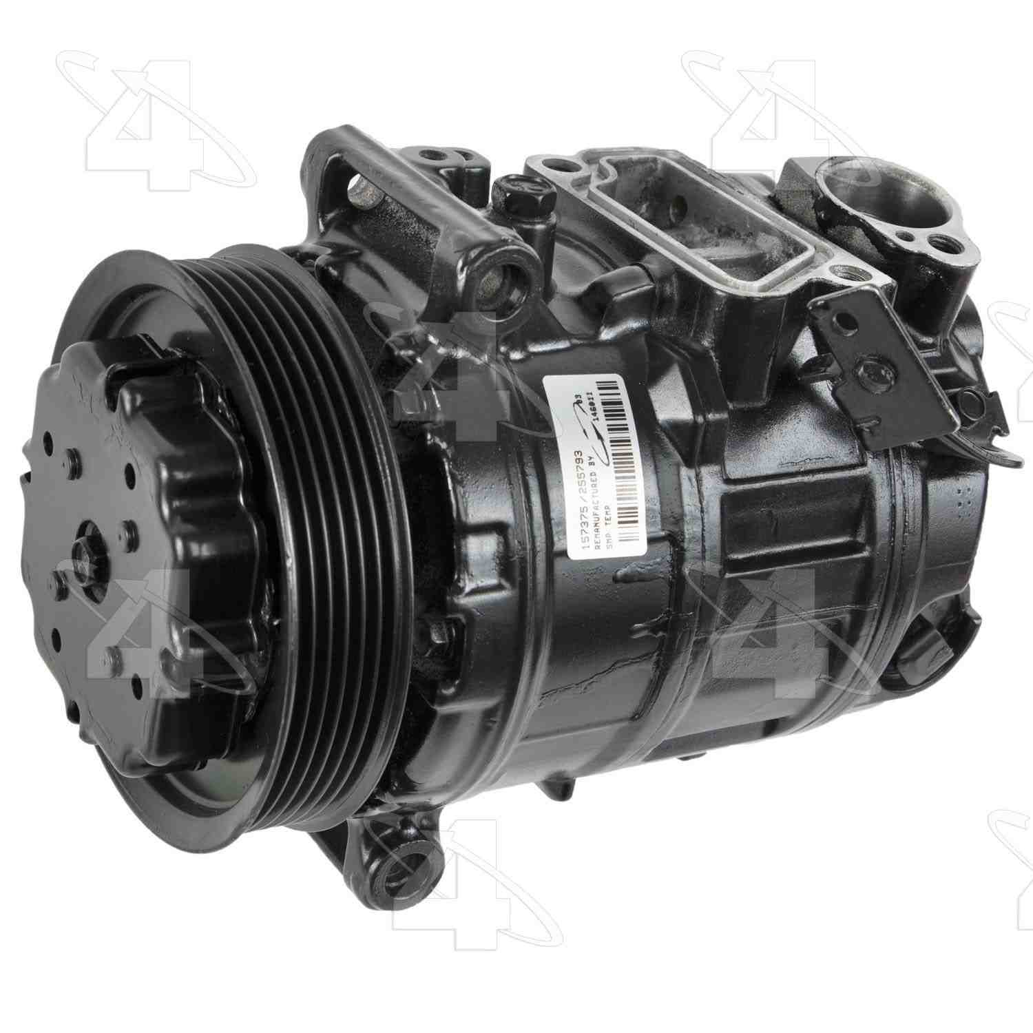 four seasons reman nippondenso 7seu16c compressor w/ clutch  frsport 157375