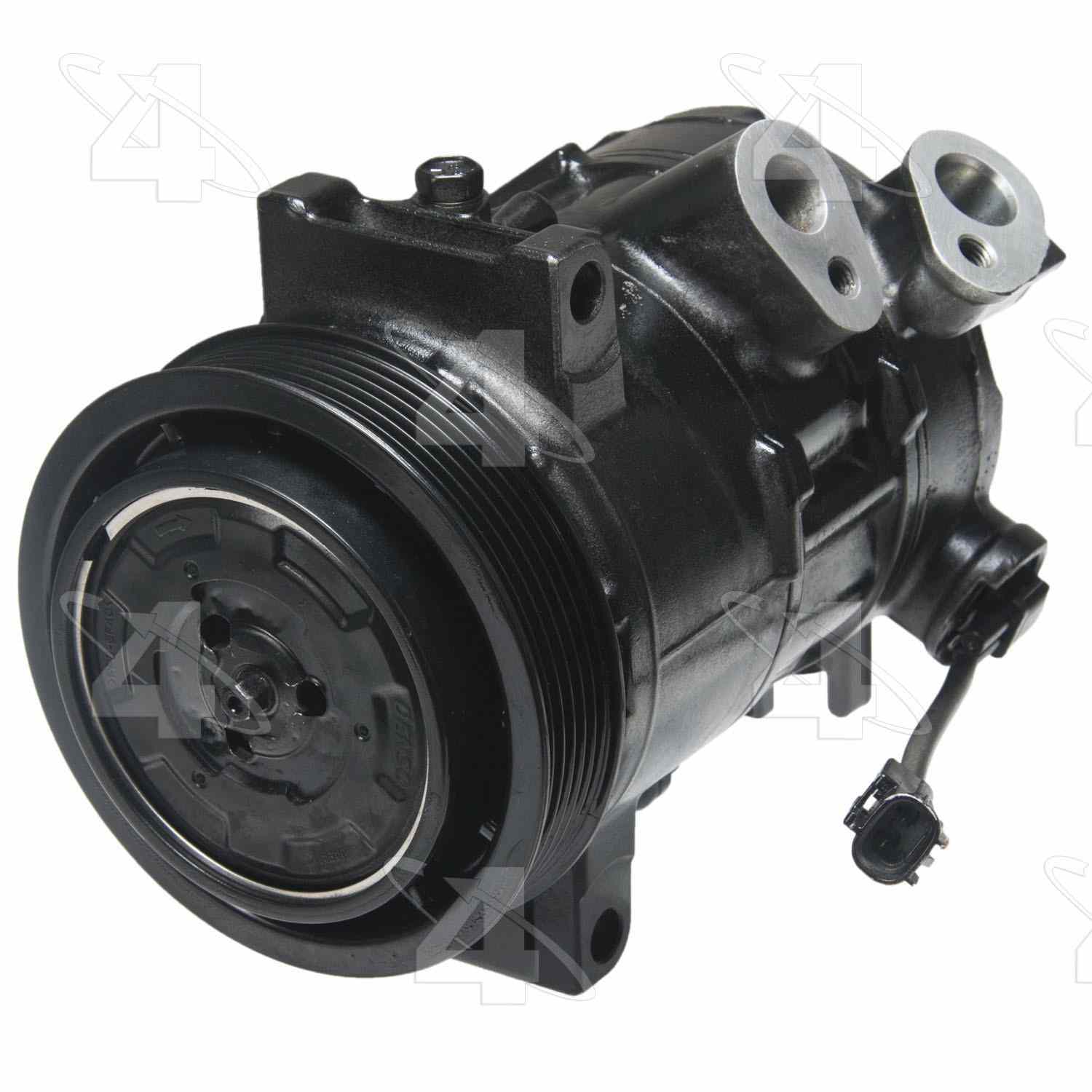 four seasons reman nippondenso 6seu16c compressor w/ clutch  frsport 157388