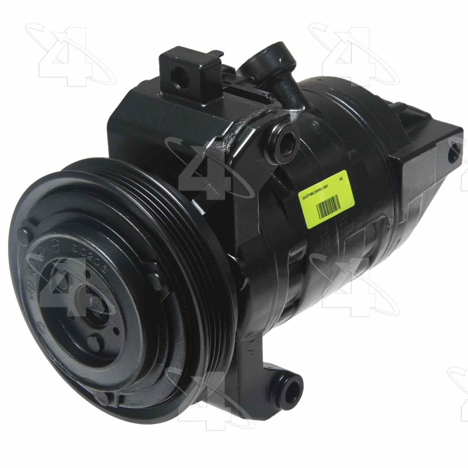 four seasons reman york-diesel kiki-zexel-seltec dks17d compressor w/ clutch  frsport 157486