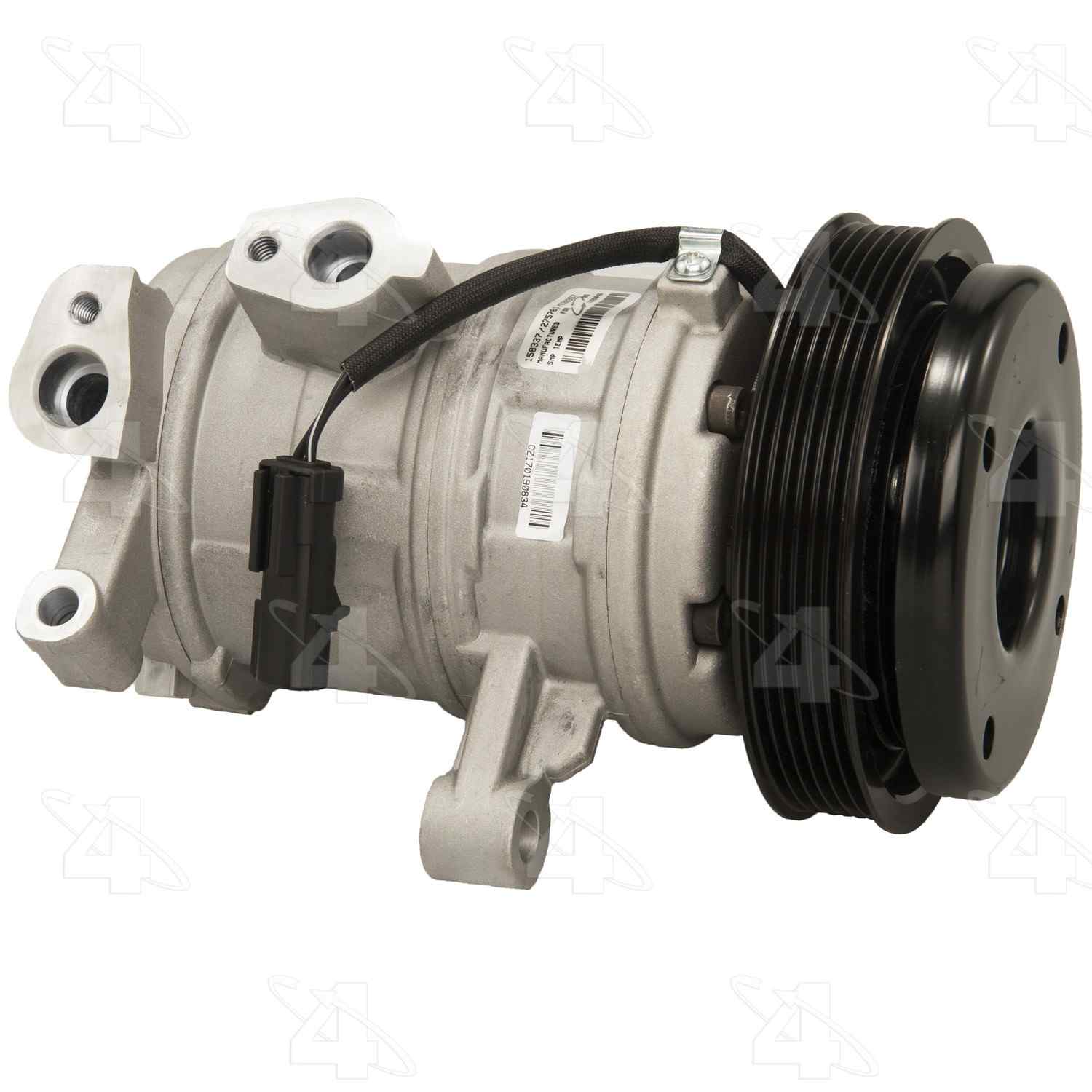 four seasons new nippondenso 10sr17e compressor w/ clutch  frsport 158337