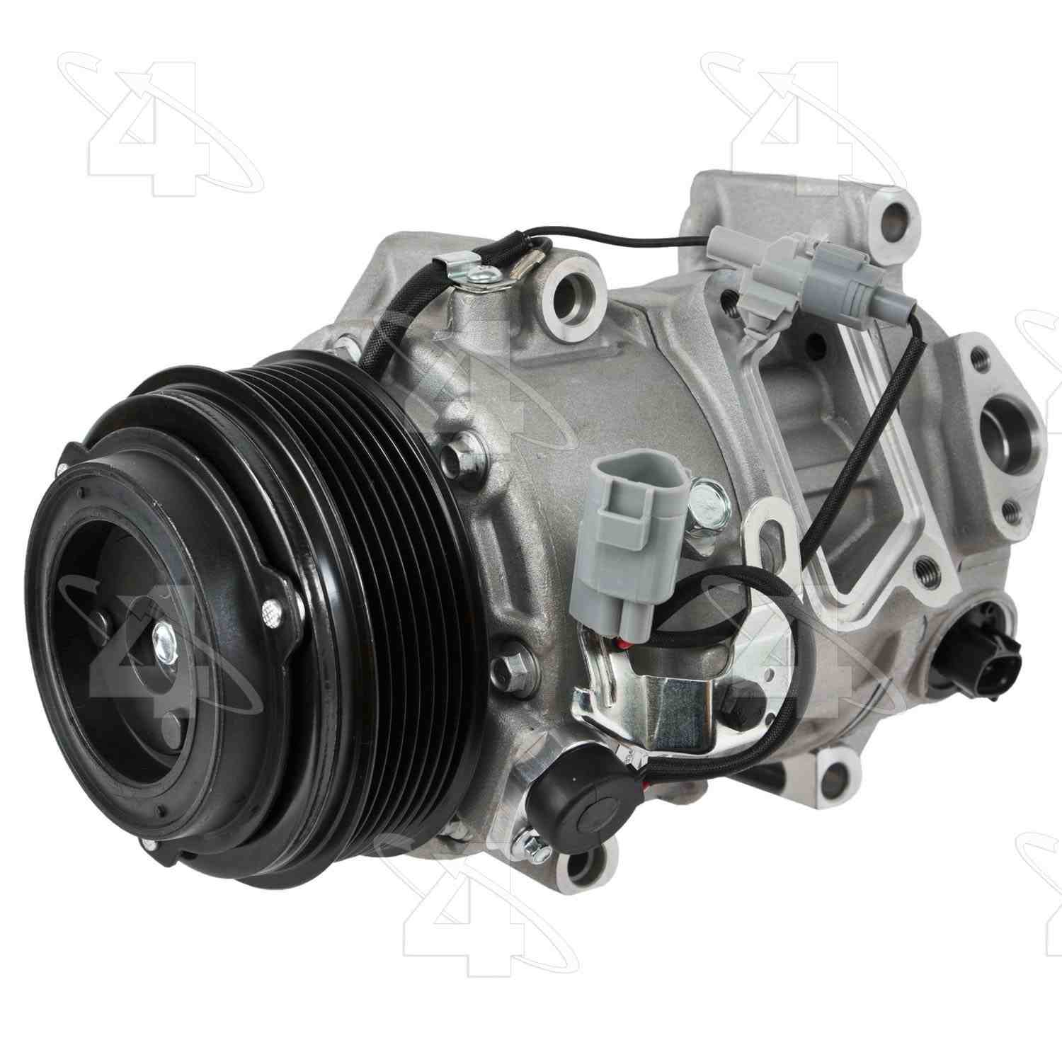 four seasons new nippondenso 7seh17c compressor w/ clutch  frsport 158366