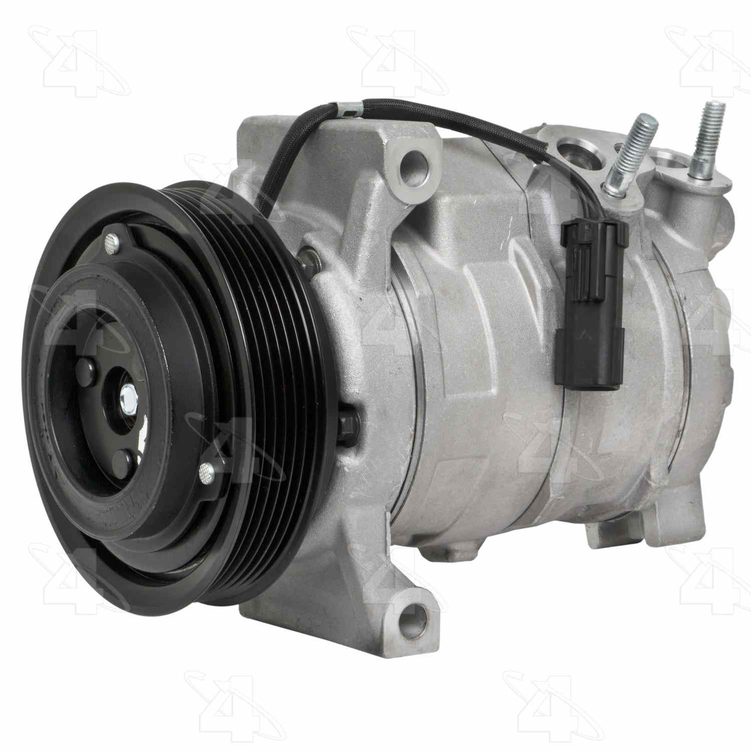 four seasons new nippondenso 10sre18c compressor w/ clutch  frsport 158377