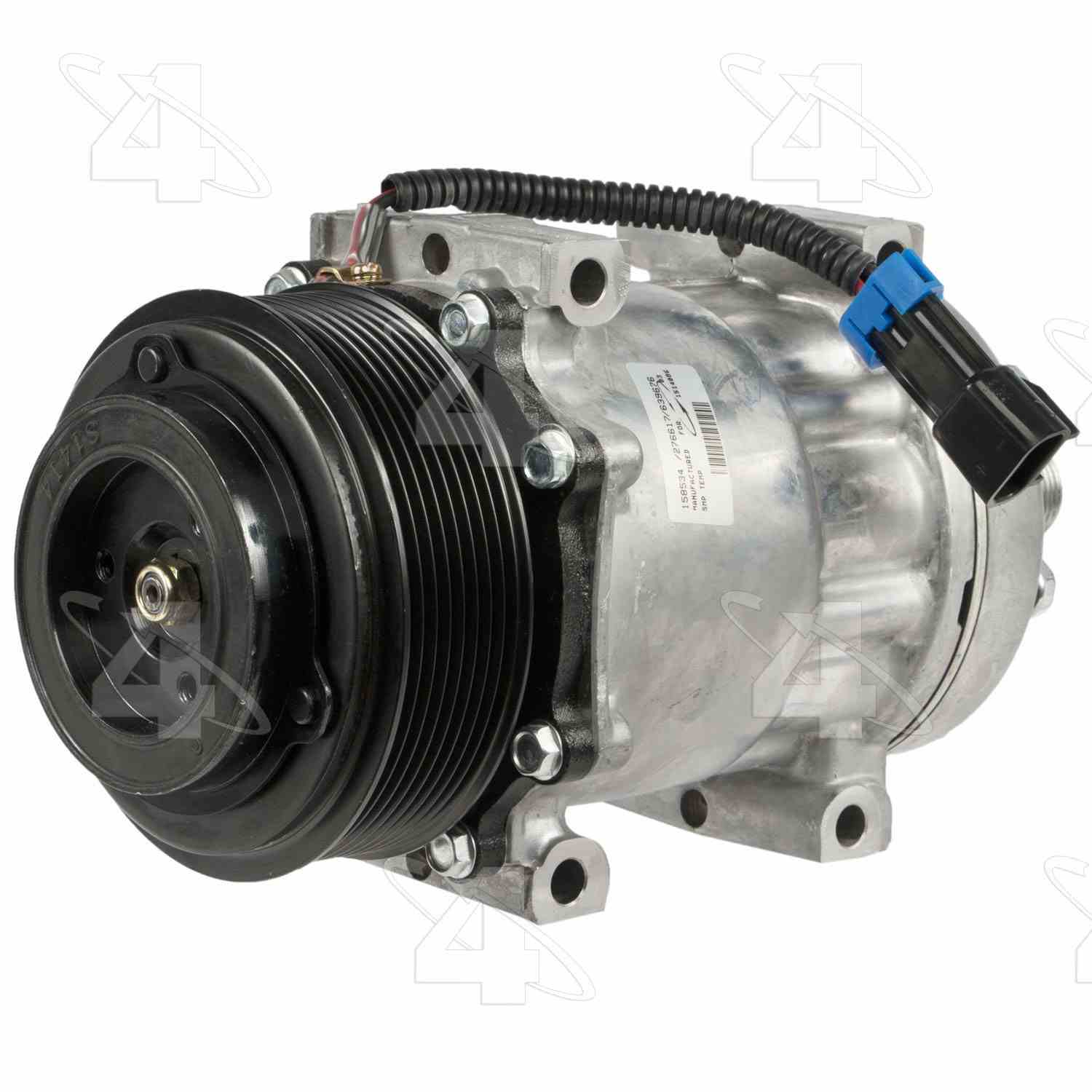 four seasons new sanden/sankyo sd7h15 compressor w/ clutch  frsport 158534