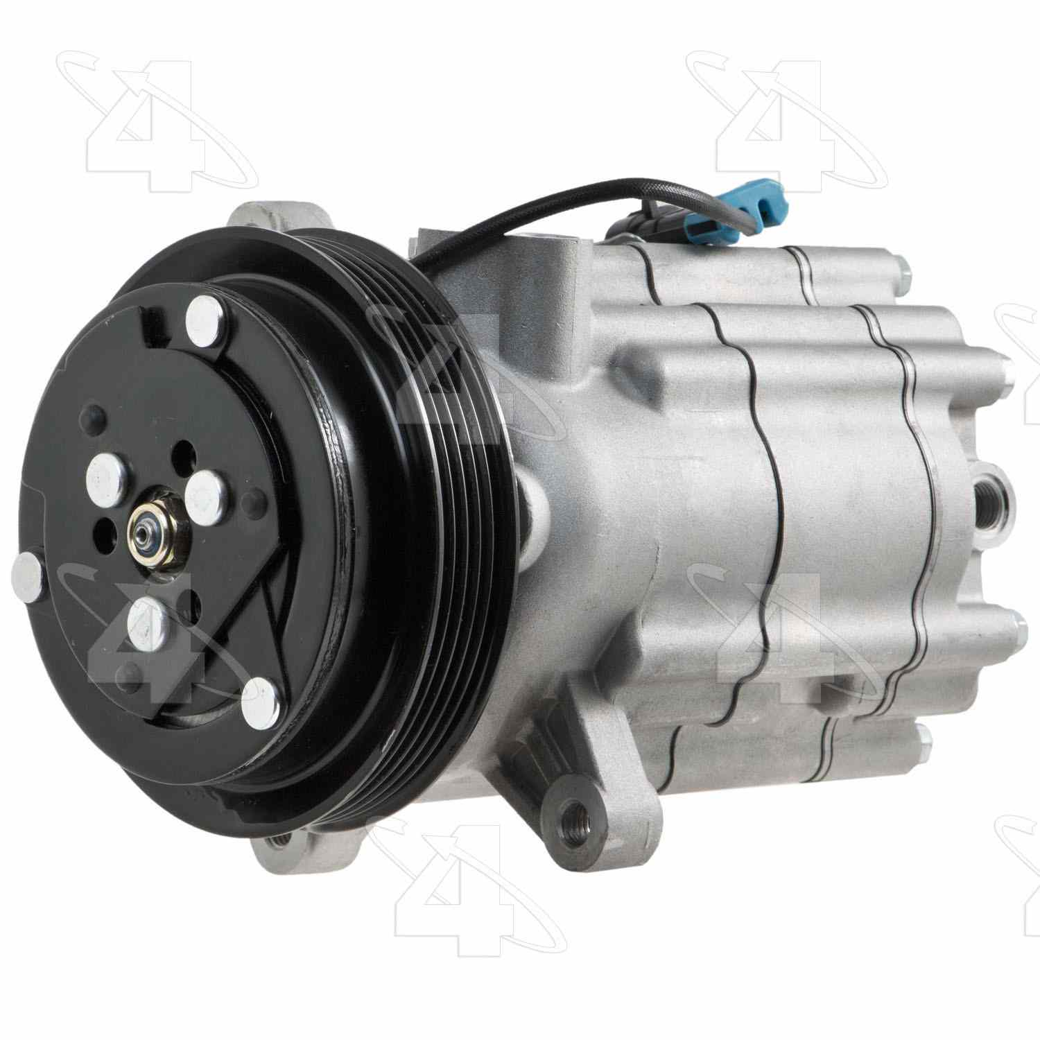 four seasons new york-diesel kiki-zexel-seltec dcv11j compressor w/ clutch  frsport 158541