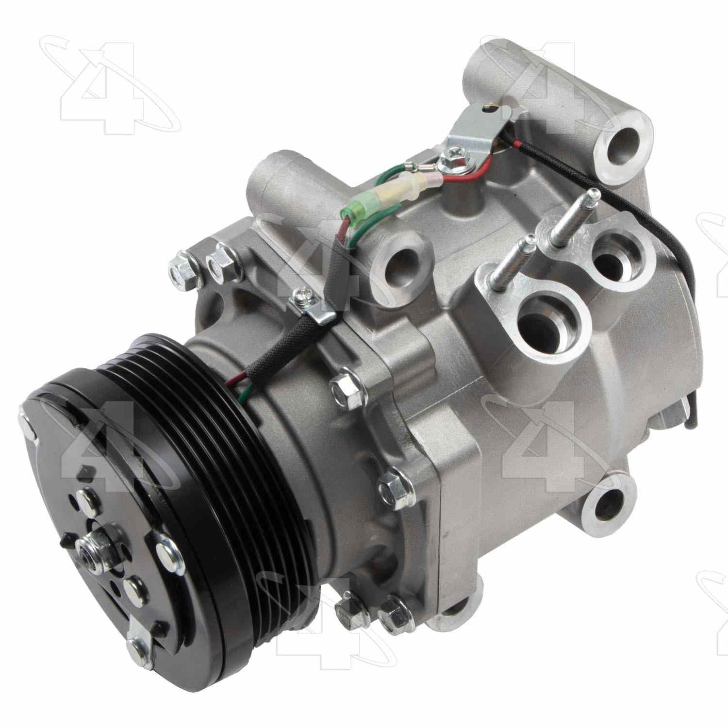 Four Seasons New Keihin HS090 Compressor w/ Clutch  top view frsport 158884