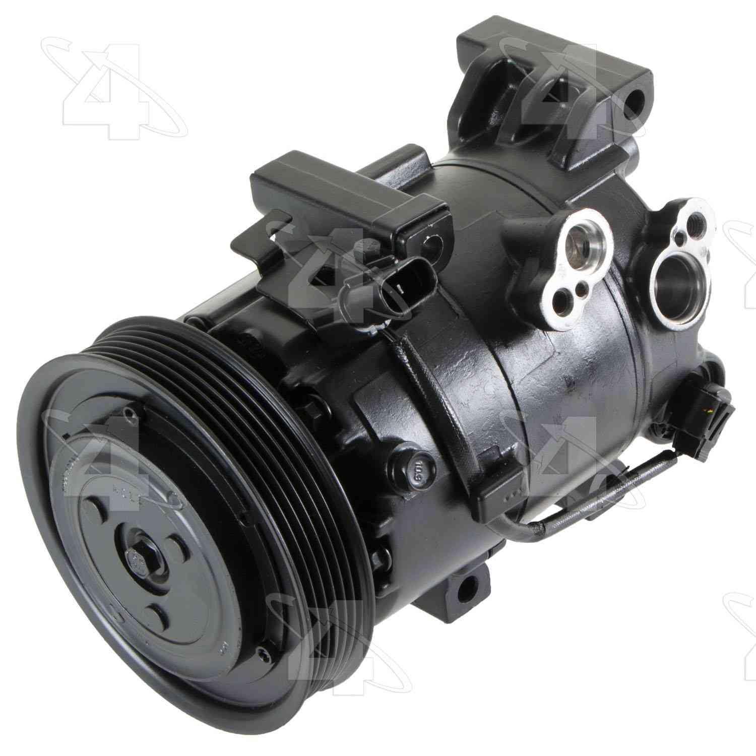 four seasons reman nippondenso vs14m compressor w/ clutch  frsport 167306