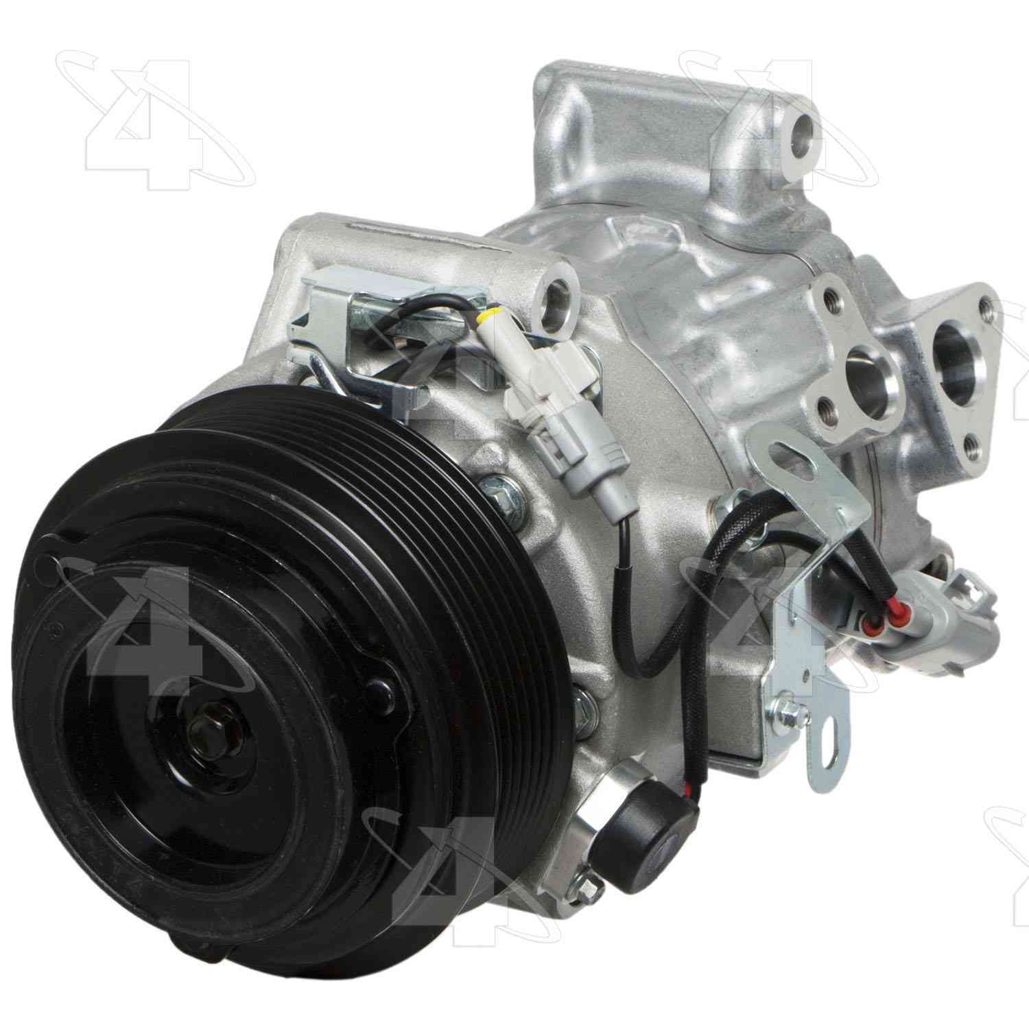 four seasons new nippondenso 7sas17c compressor w/ clutch  frsport 168348