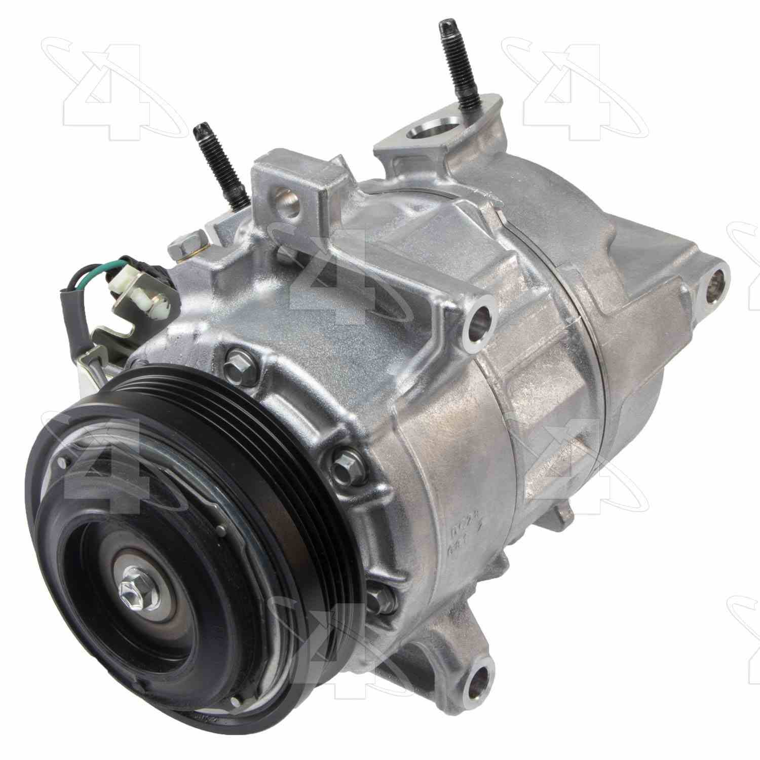 four seasons new nippondenso 7sas17c compressor w/ clutch  frsport 168386