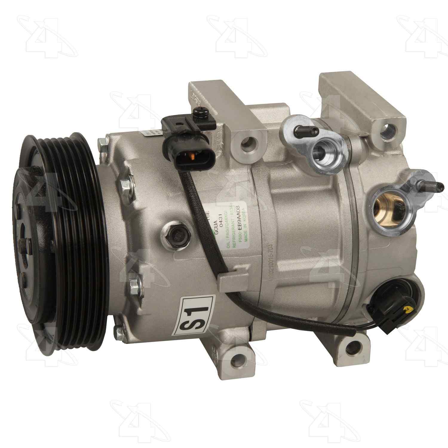 four seasons new halla vs16e compressor w/ clutch  frsport 178317