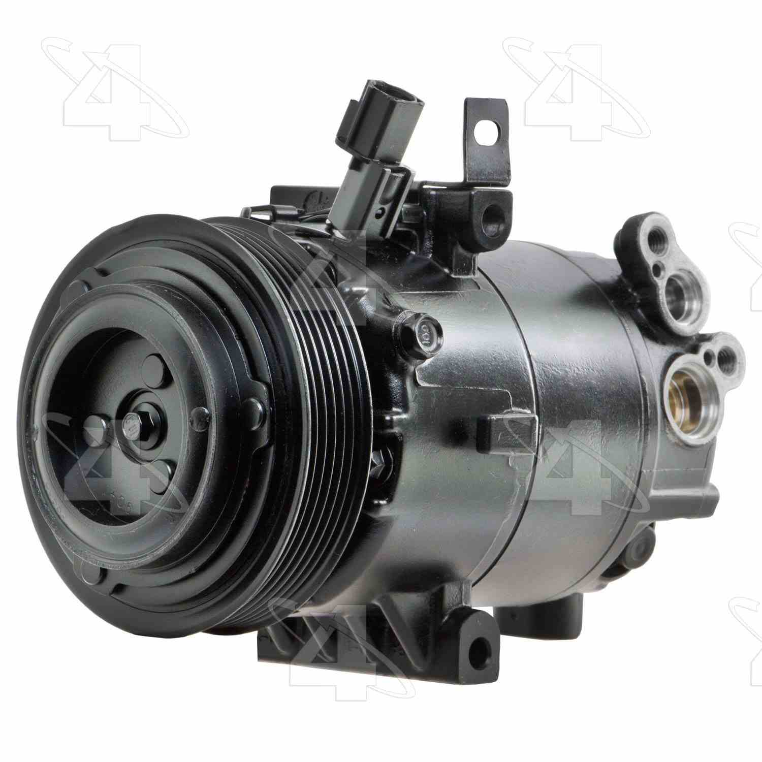 four seasons reman nippondenso vs12m compressor w/ clutch  frsport 197354