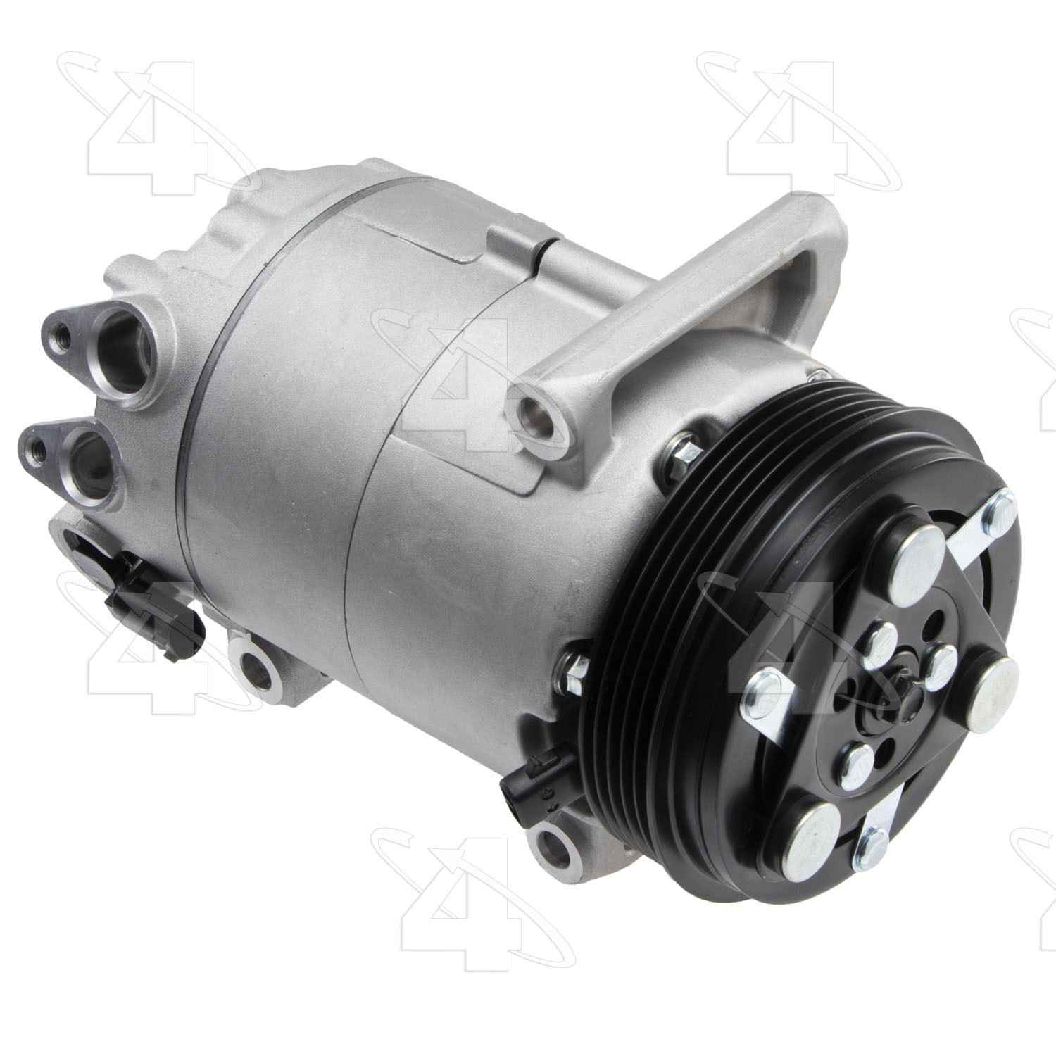 Four Seasons New GM CVC Compressor w/ Clutch  top view frsport 198278