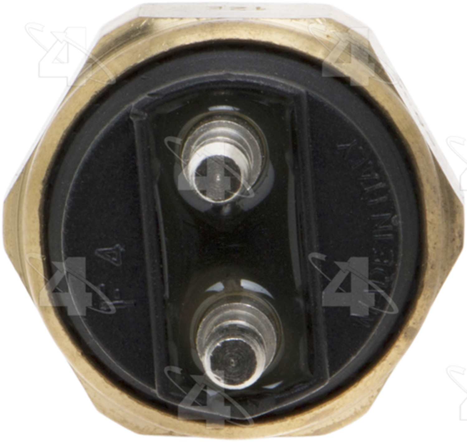 Four Seasons Radiator Mounted Cooling Fan Temperature Switch  top view frsport 35934