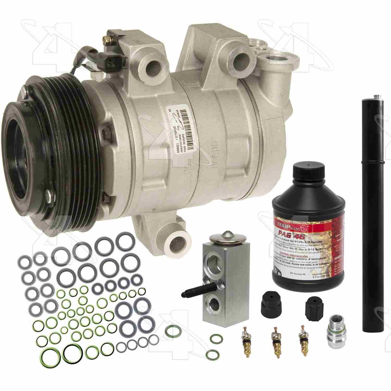 four seasons complete air conditioning kit w/ new compressor  frsport 4056nk