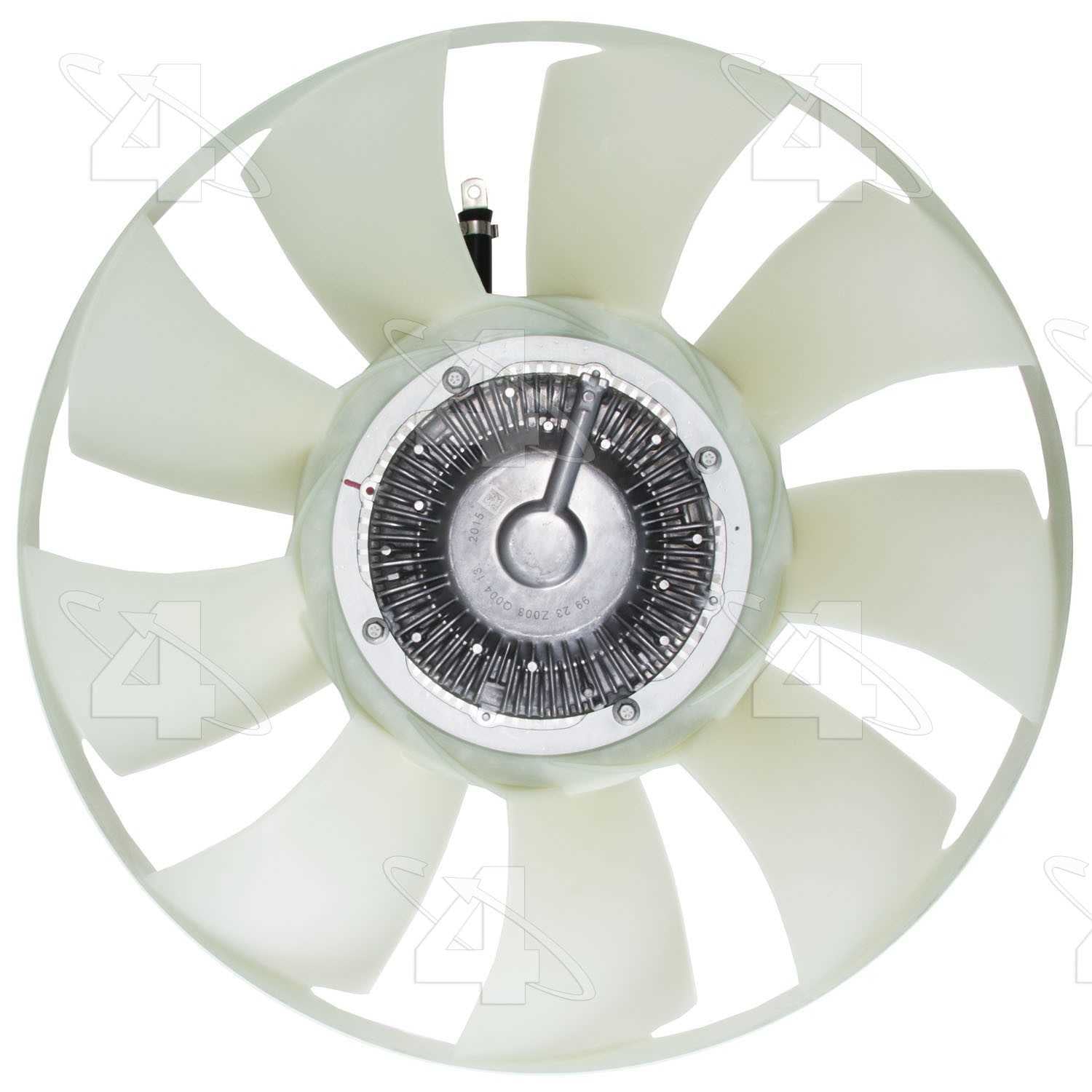 four seasons standard rotation severe duty electronic fan clutch w/ fan blade  frsport 46104