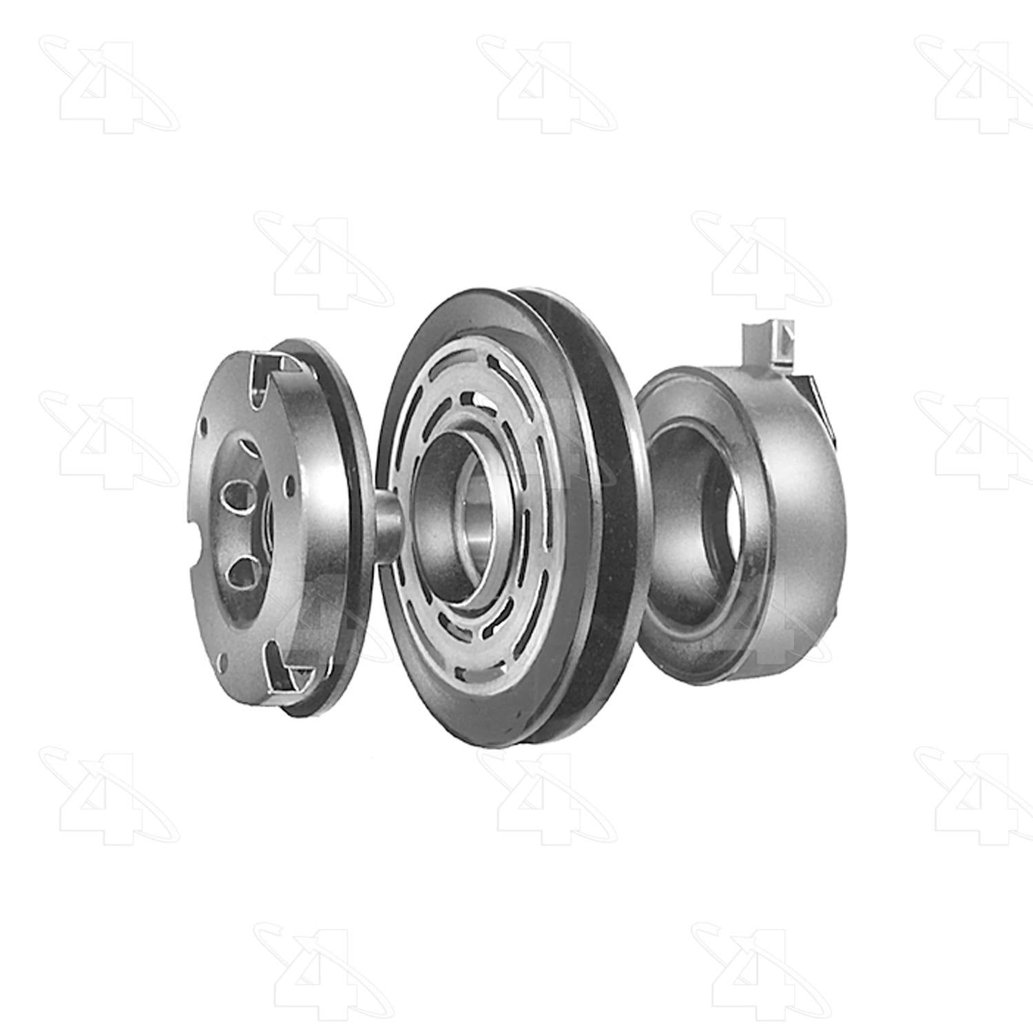 four seasons new ford fs6 clutch assembly w/ coil  frsport 47848