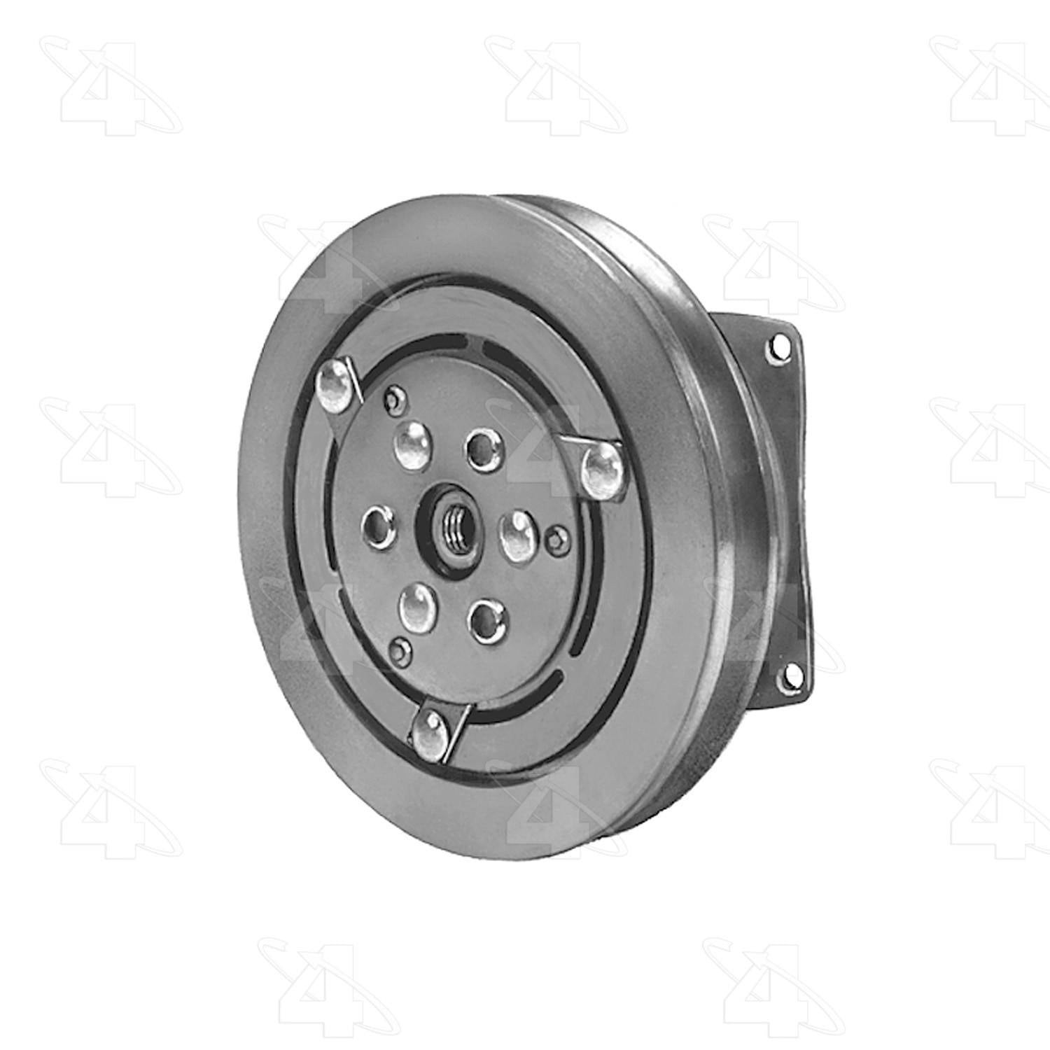 Four Seasons New York & Tec 206,209,210,HG850,HG1000 Clutch Assembly w/ Coil  top view frsport 47968