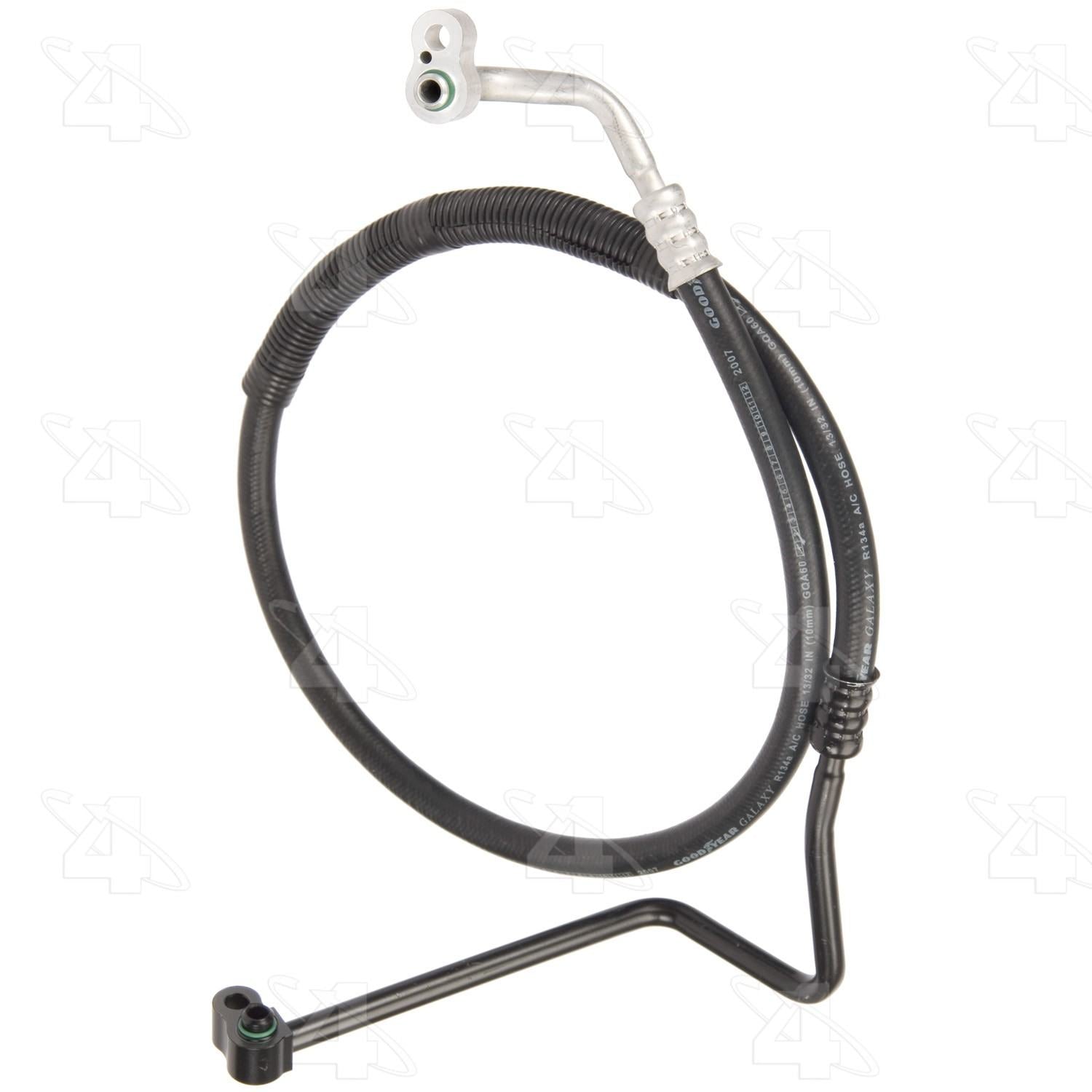 Four Seasons Discharge Line Hose Assembly  top view frsport 56881