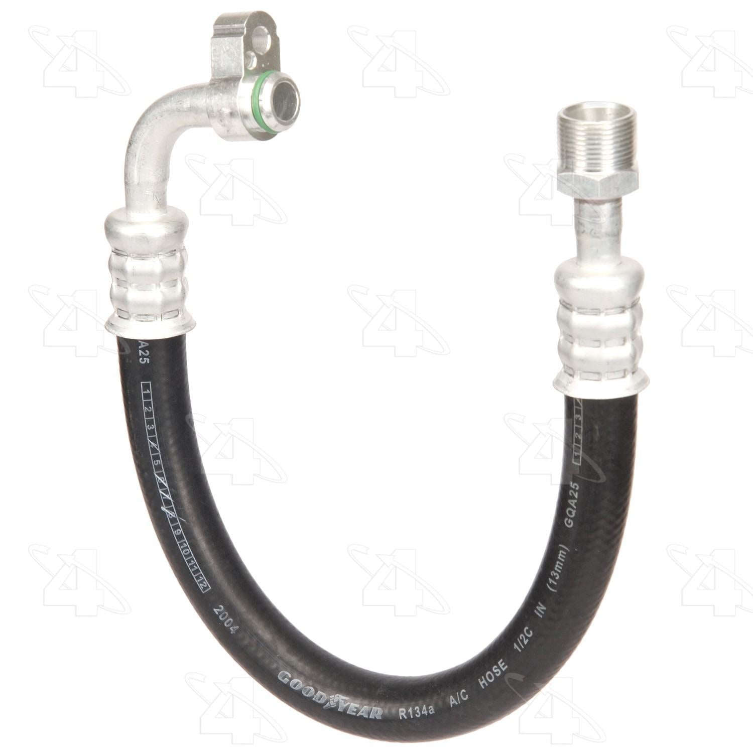 Four Seasons Suction Line Hose Assembly  top view frsport 56884