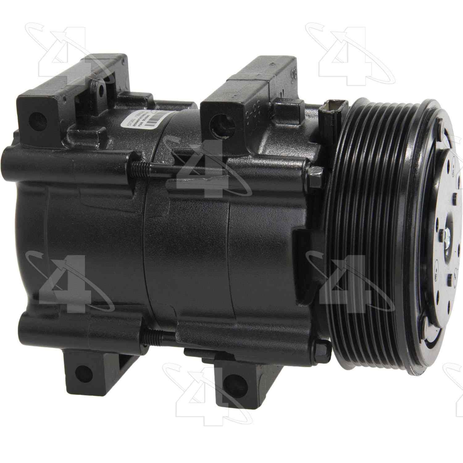 four seasons reman ford fs10 compressor w/ clutch  frsport 57161