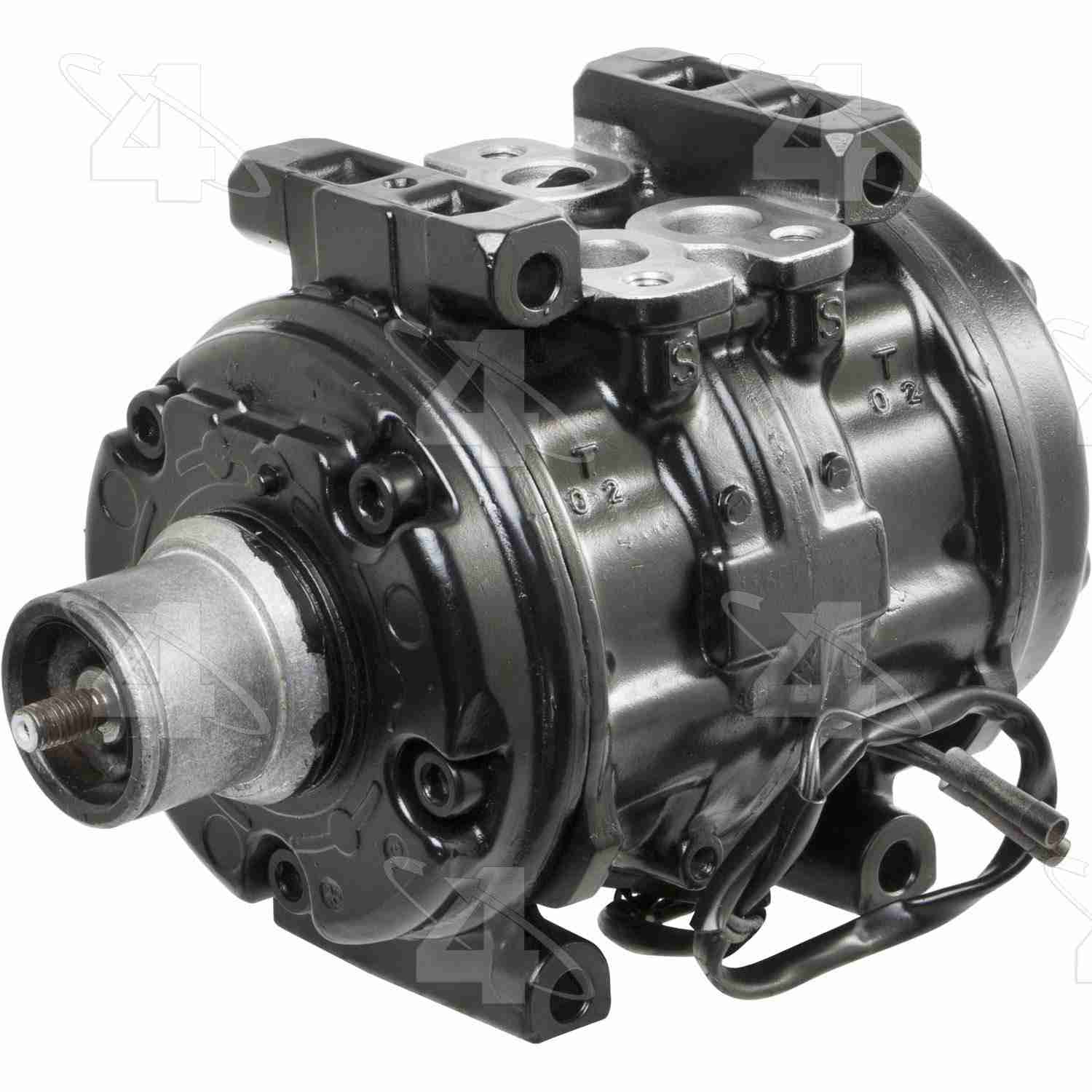 four seasons reman nippondenso 10p13c compressor w/o clutch  frsport 57349