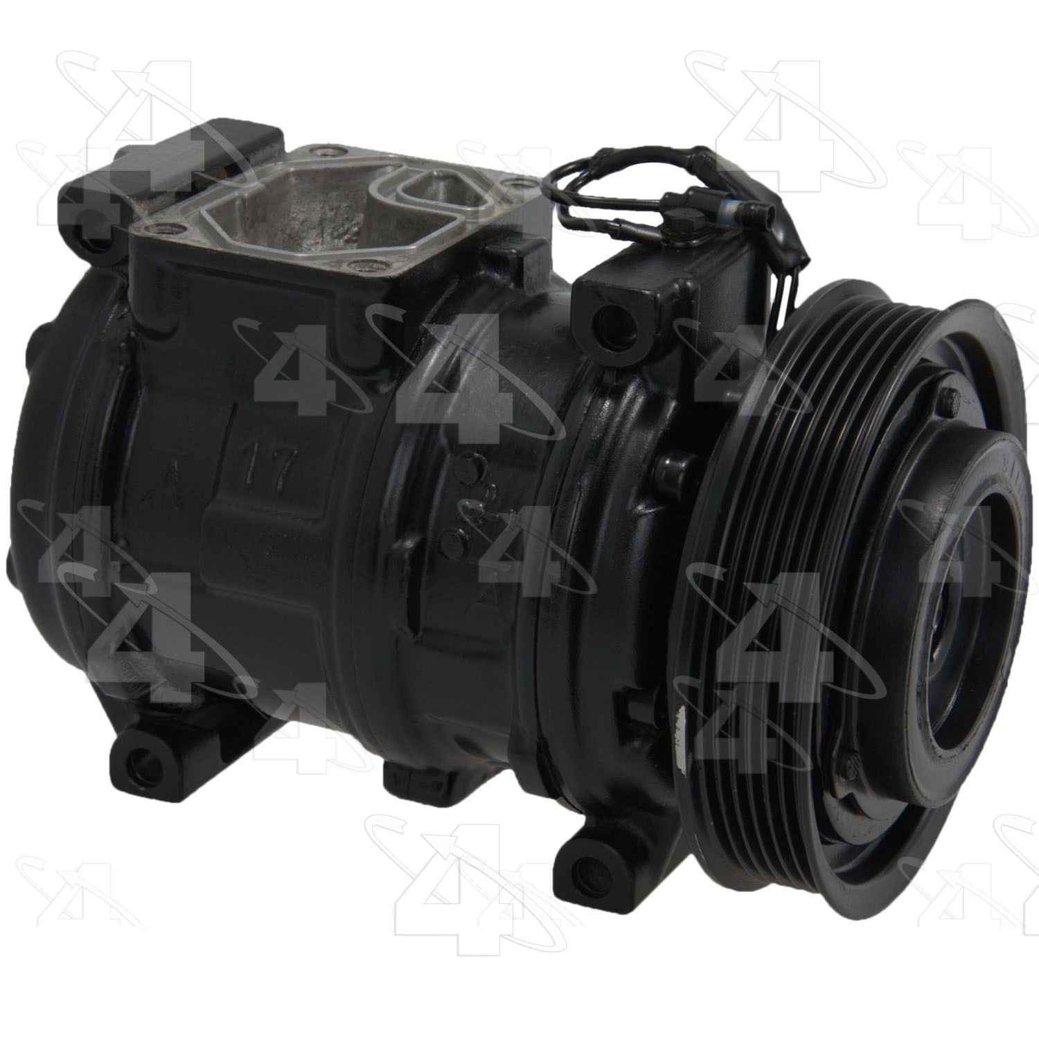 four seasons reman nippondenso 10pa17c compressor w/ clutch  frsport 57381