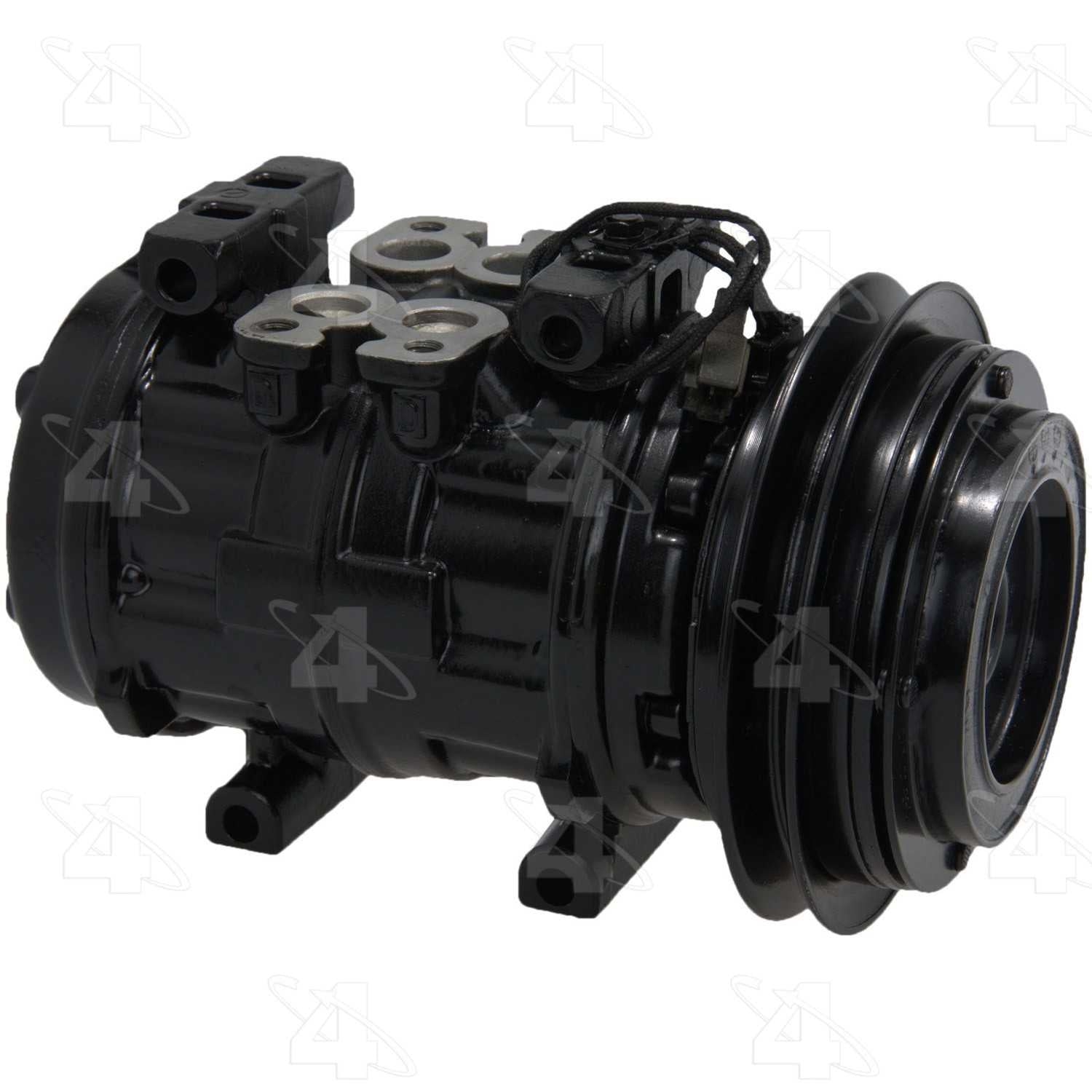 four seasons reman nippondenso 10p15c compressor w/ clutch  frsport 57389