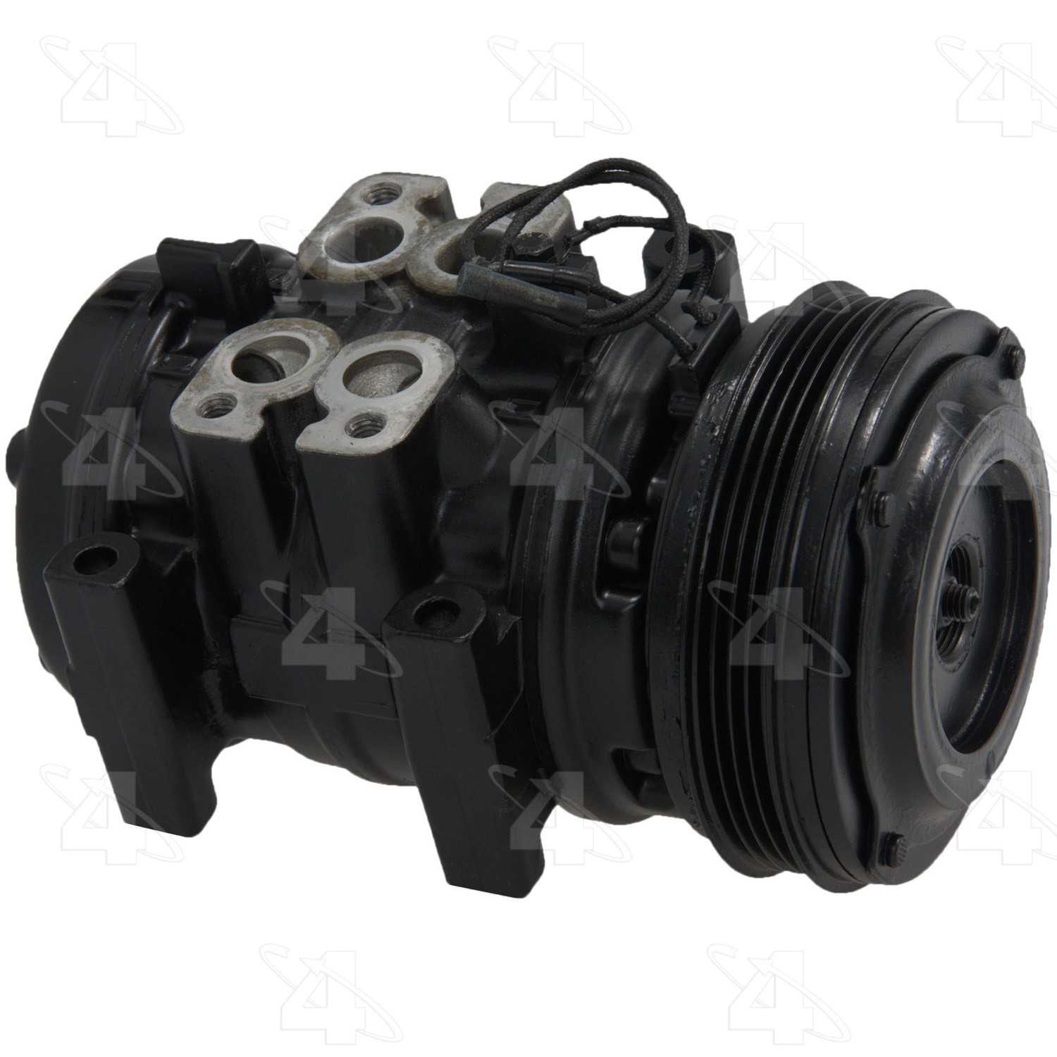 four seasons reman nippondenso 10p13f compressor w/ clutch  frsport 57394