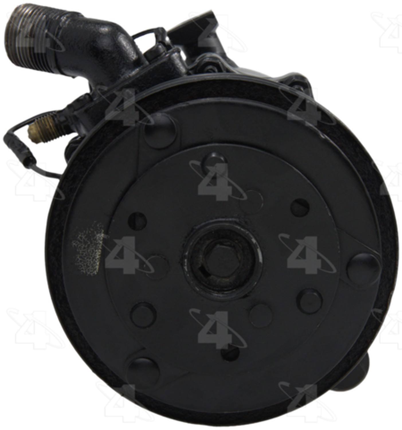 Four Seasons Reman Bosch Compressor w/ Clutch  top view frsport 57402