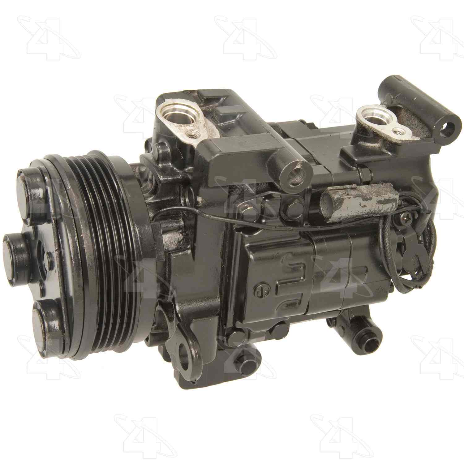 four seasons reman matsushita/panasonic h12a1ah4dx compressor w/ clutch  frsport 57463