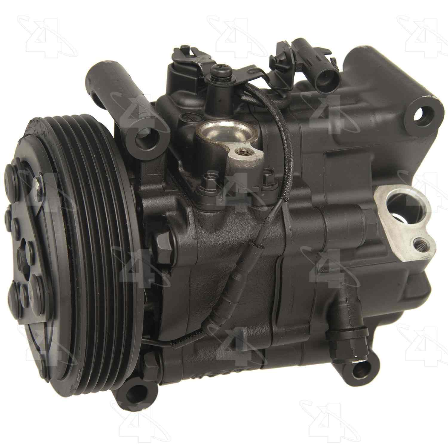 four seasons reman matsushita/panasonic v08a0aa4aj compressor w/ clutch  frsport 57471