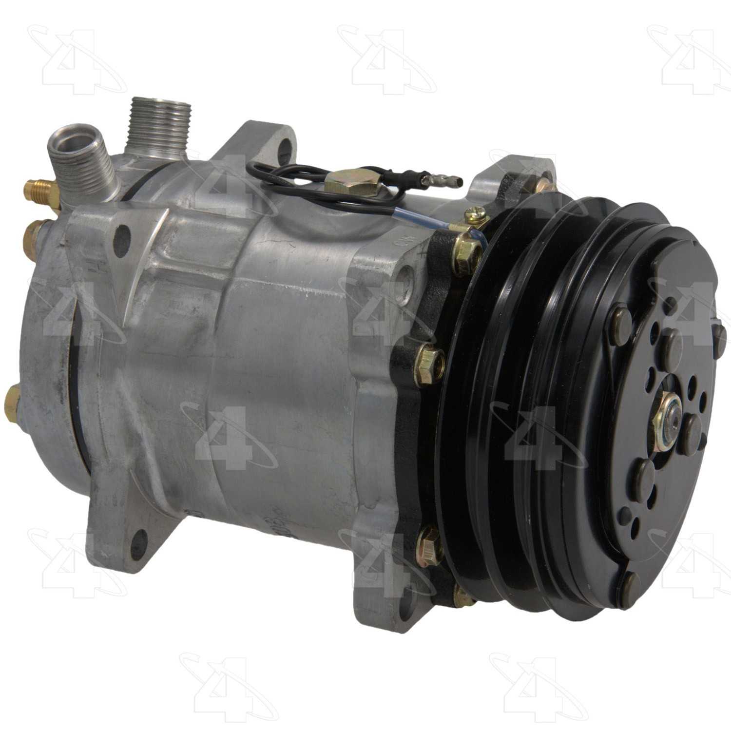 four seasons reman sanden/sankyo sd508 compressor w/ clutch  frsport 57551