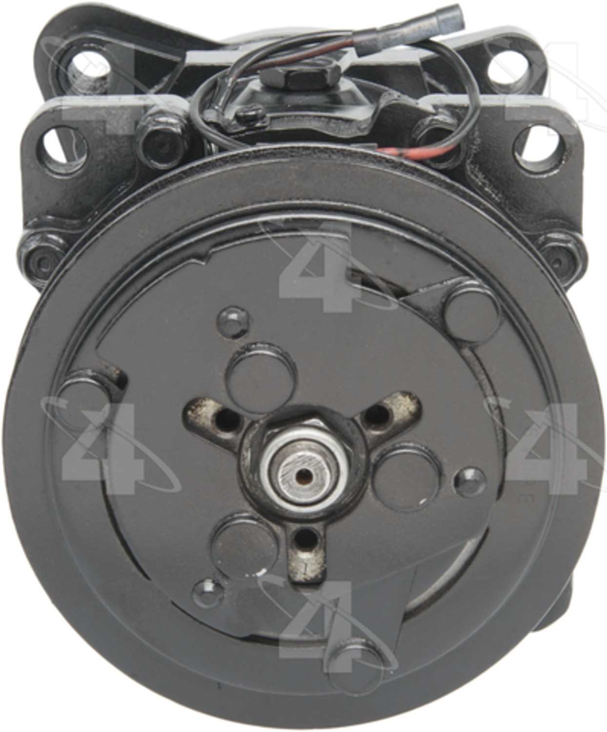 Four Seasons Reman Sanden/Sankyo SD508 Compressor w/ Clutch  top view frsport 57585