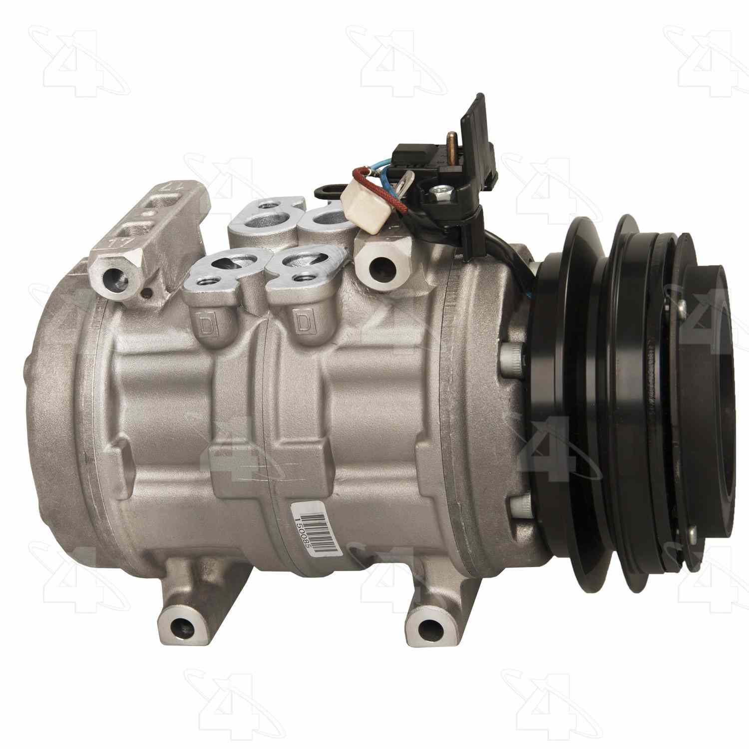 four seasons new nippondenso 10p17c compressor w/ clutch  frsport 58338