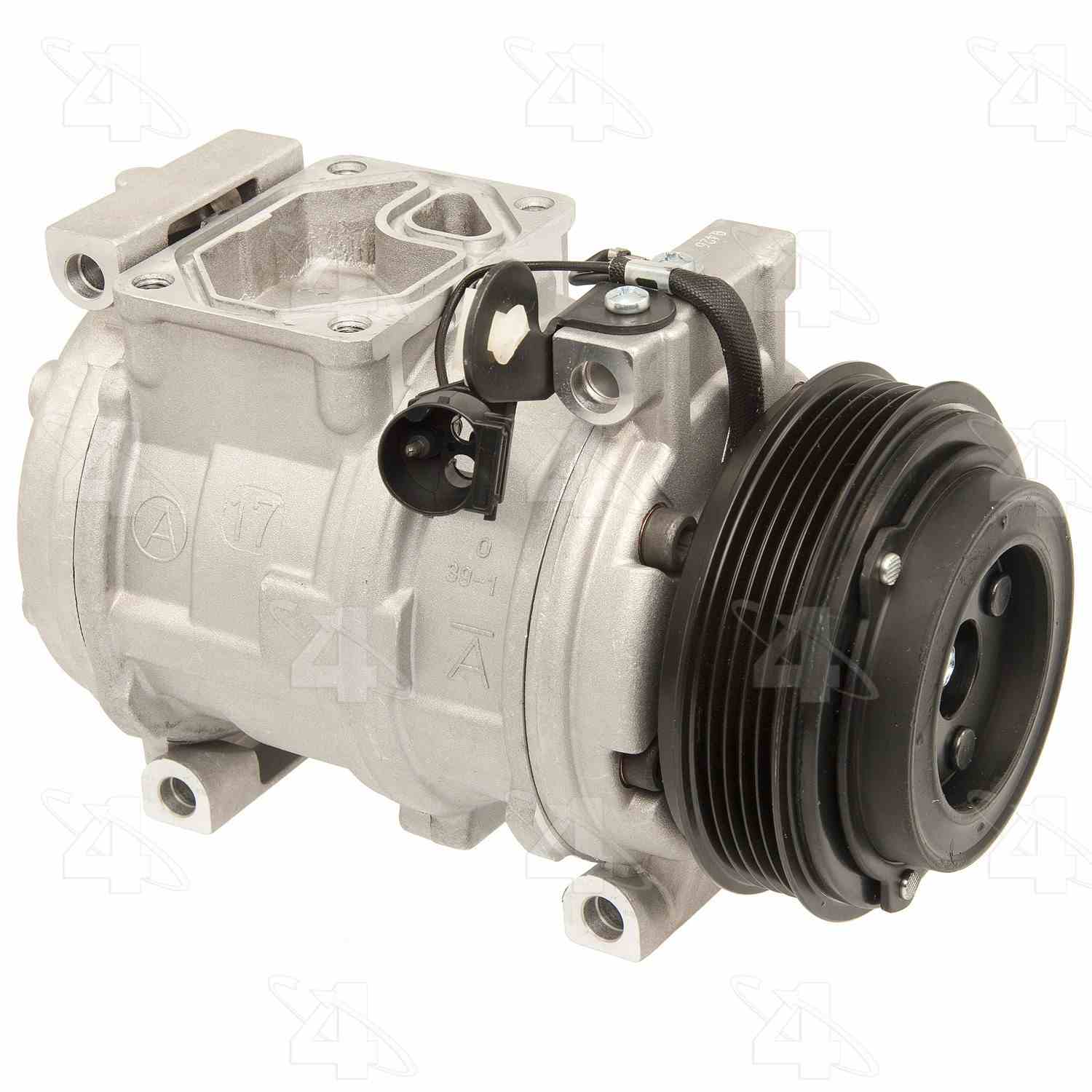 four seasons new nippondenso 10pa17c compressor w/ clutch  frsport 58356