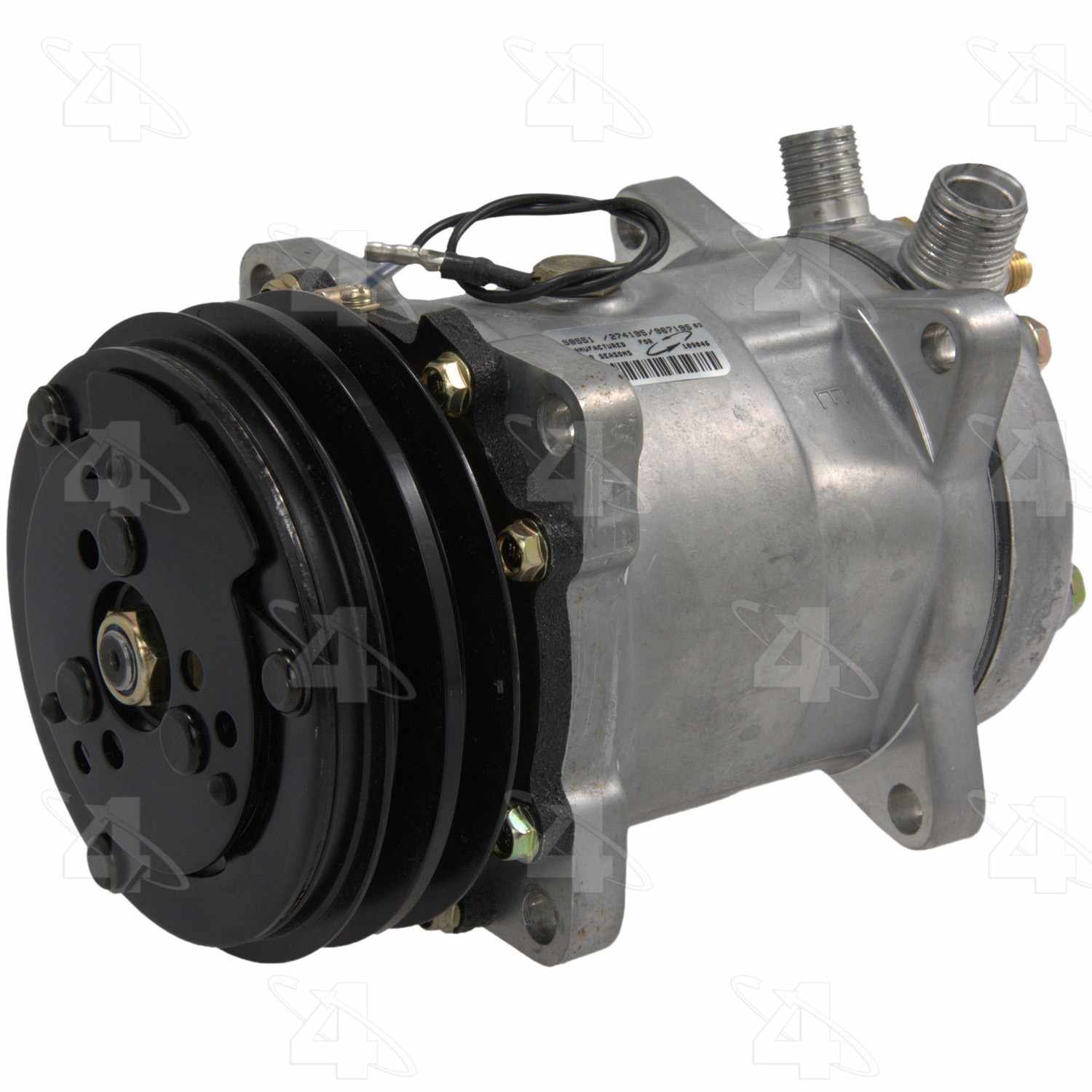 four seasons new sanden/sankyo sd508 compressor w/ clutch  frsport 58551