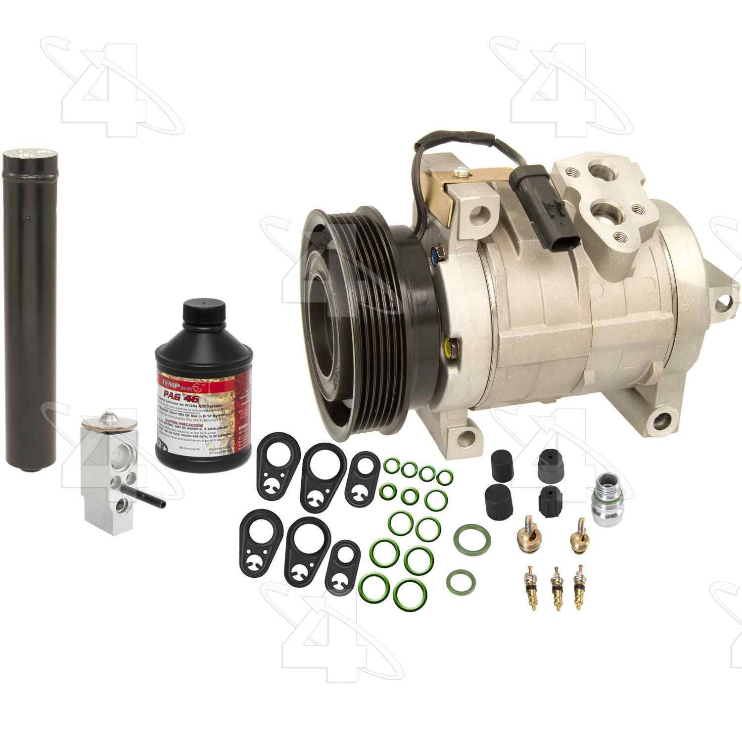 four seasons complete air conditioning kit w/ new compressor  frsport 5961nk