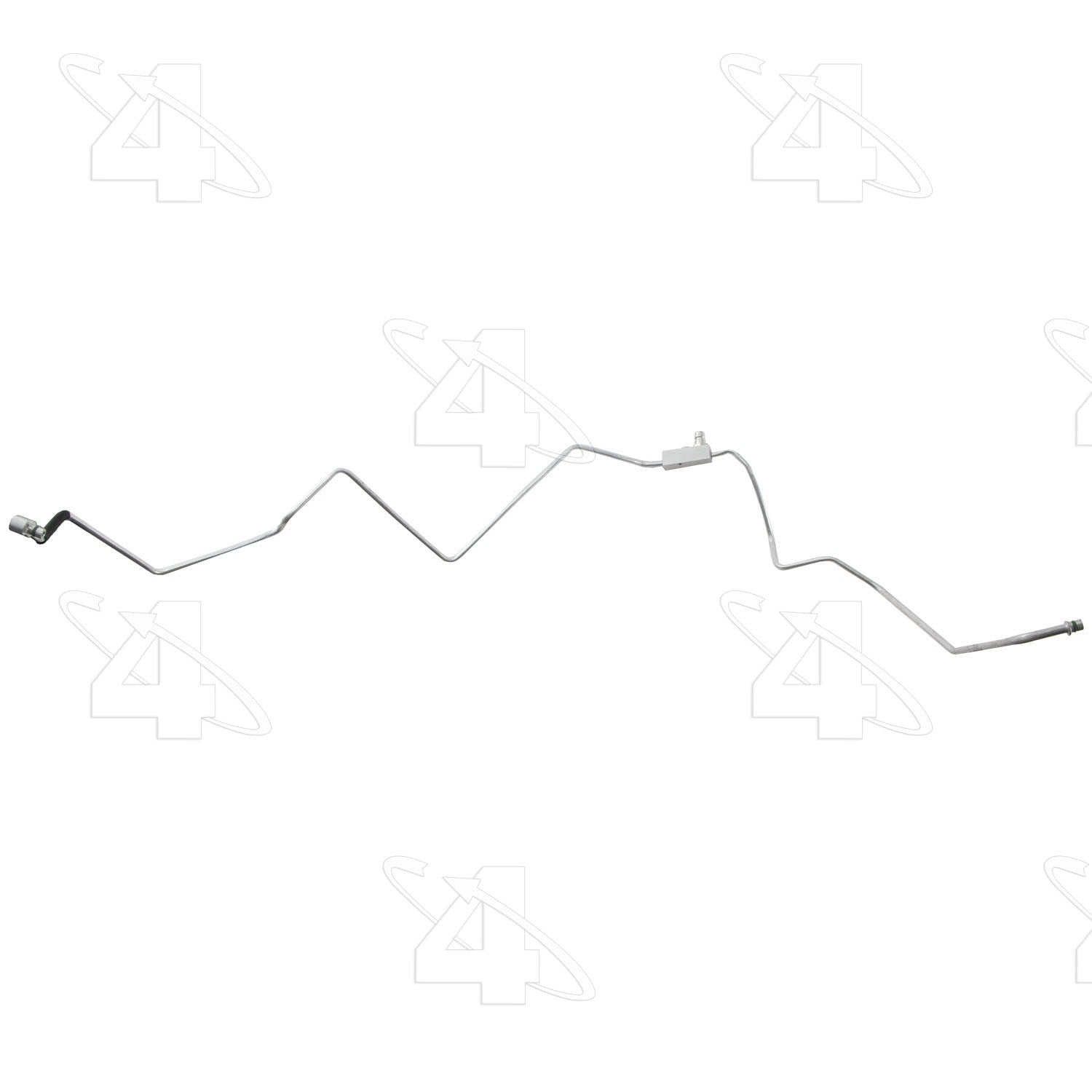 Four Seasons Liquid Line Hose Assembly w/o Orifice Tube  top view frsport 65666
