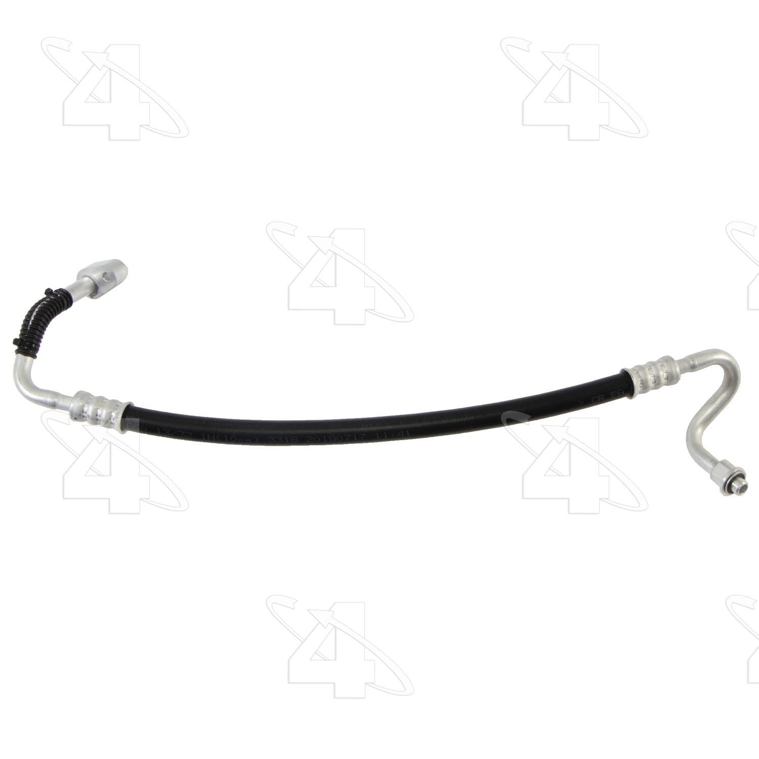 Four Seasons Discharge Line Hose Assembly  top view frsport 66158