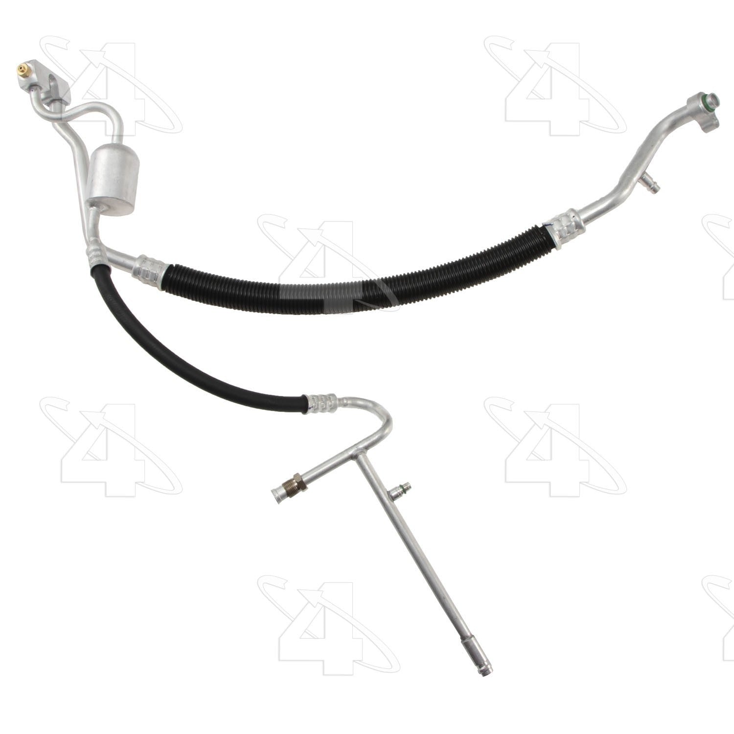 Four Seasons Discharge & Suction Line Hose Assembly  top view frsport 66299