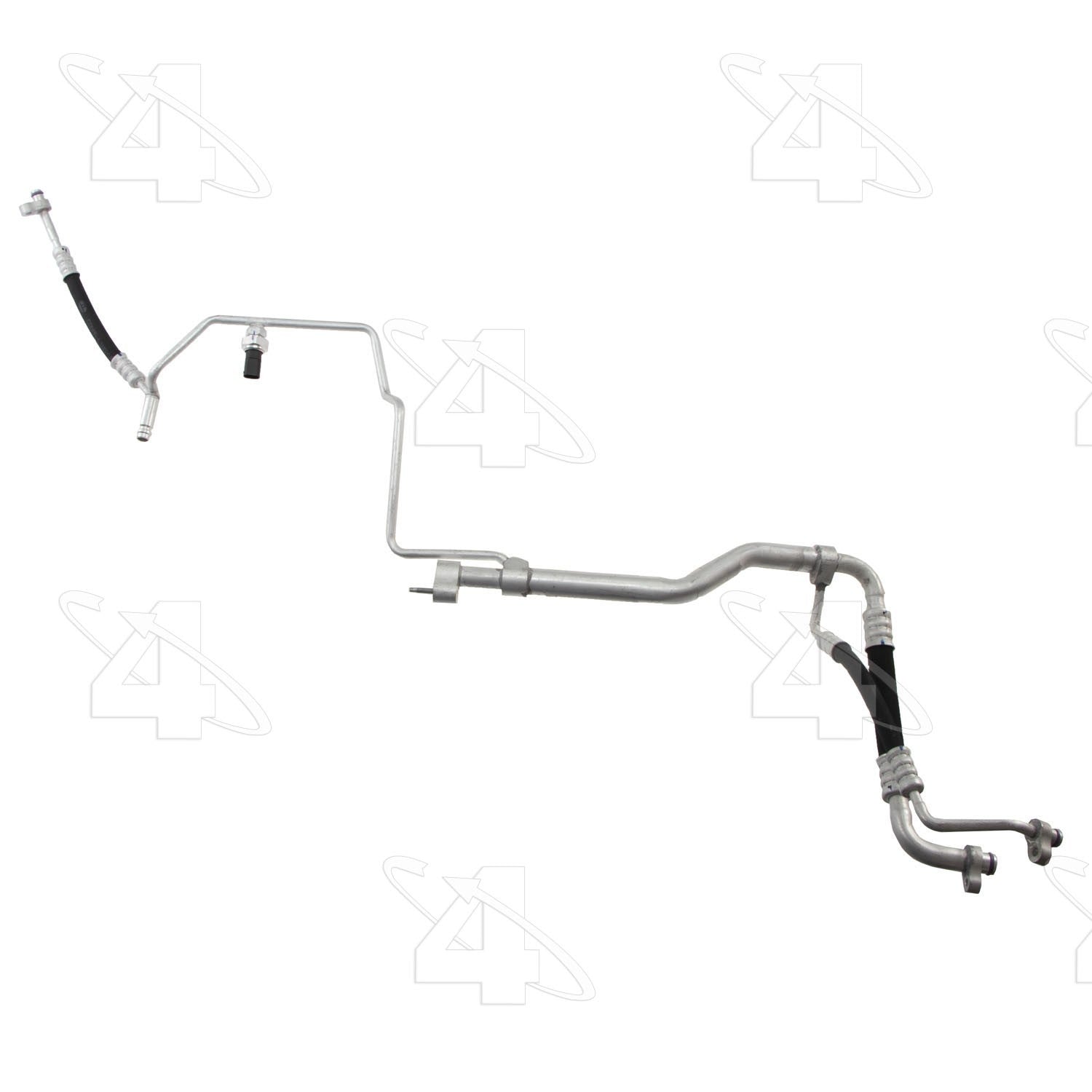 Four Seasons Suction & Liquid Line Internal Heat Exchange Hose Assembly  top view frsport 66315