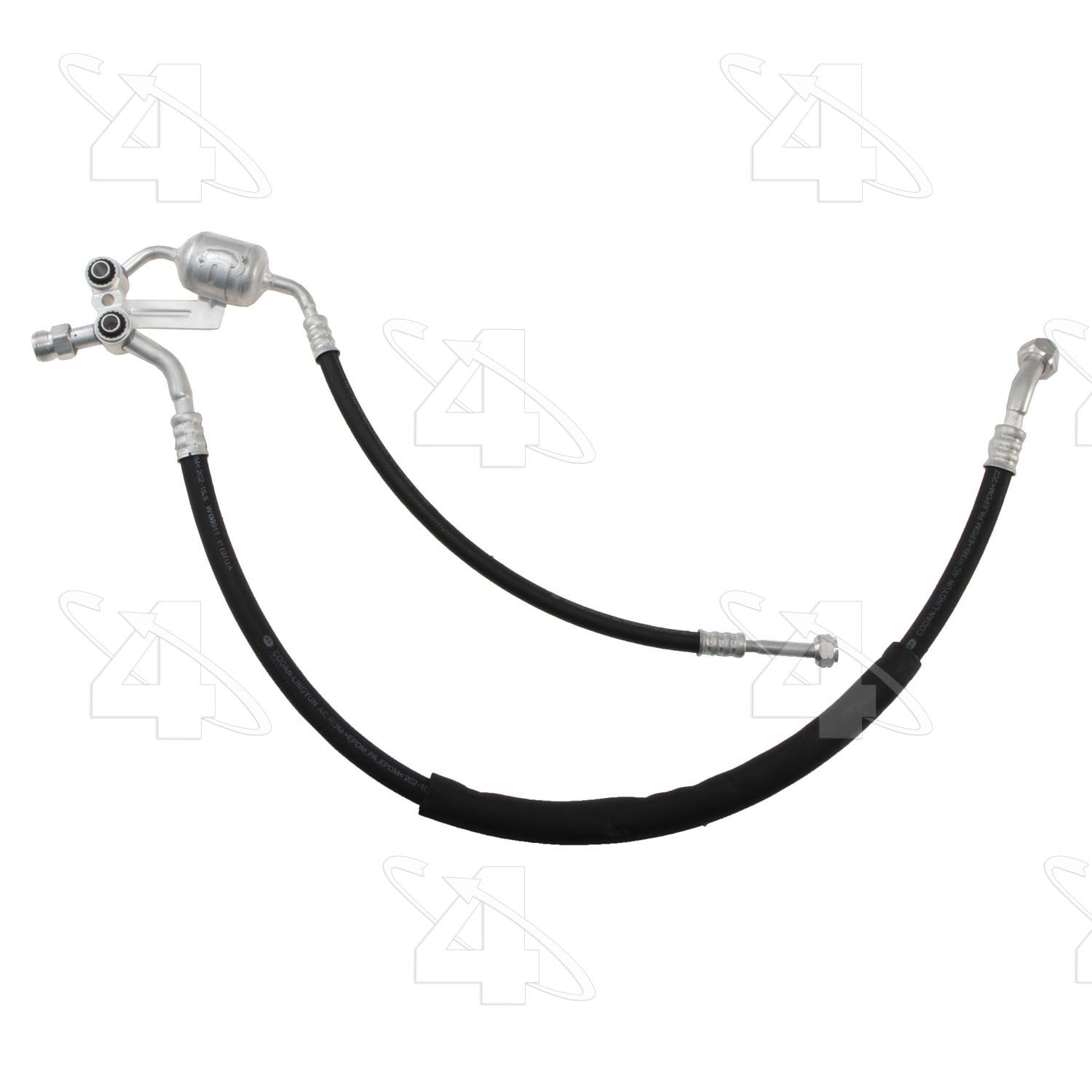 Four Seasons Discharge & Suction Line Hose Assembly  top view frsport 66626