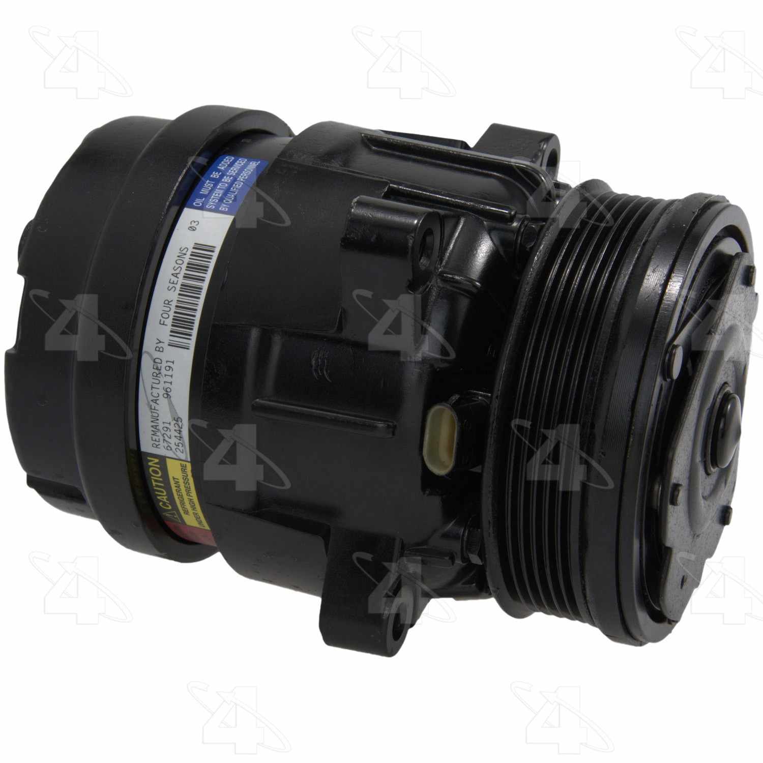 four seasons reman gm v7 compressor w/ clutch  frsport 67291