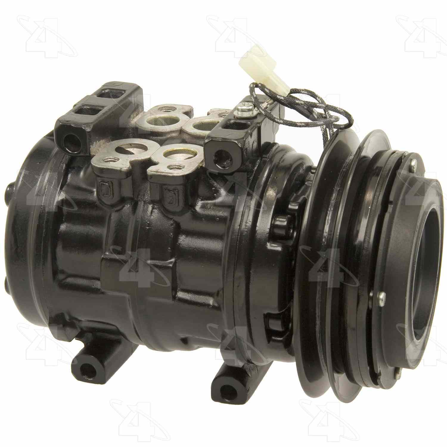 four seasons reman nippondenso 10p13c compressor w/ clutch  frsport 67303