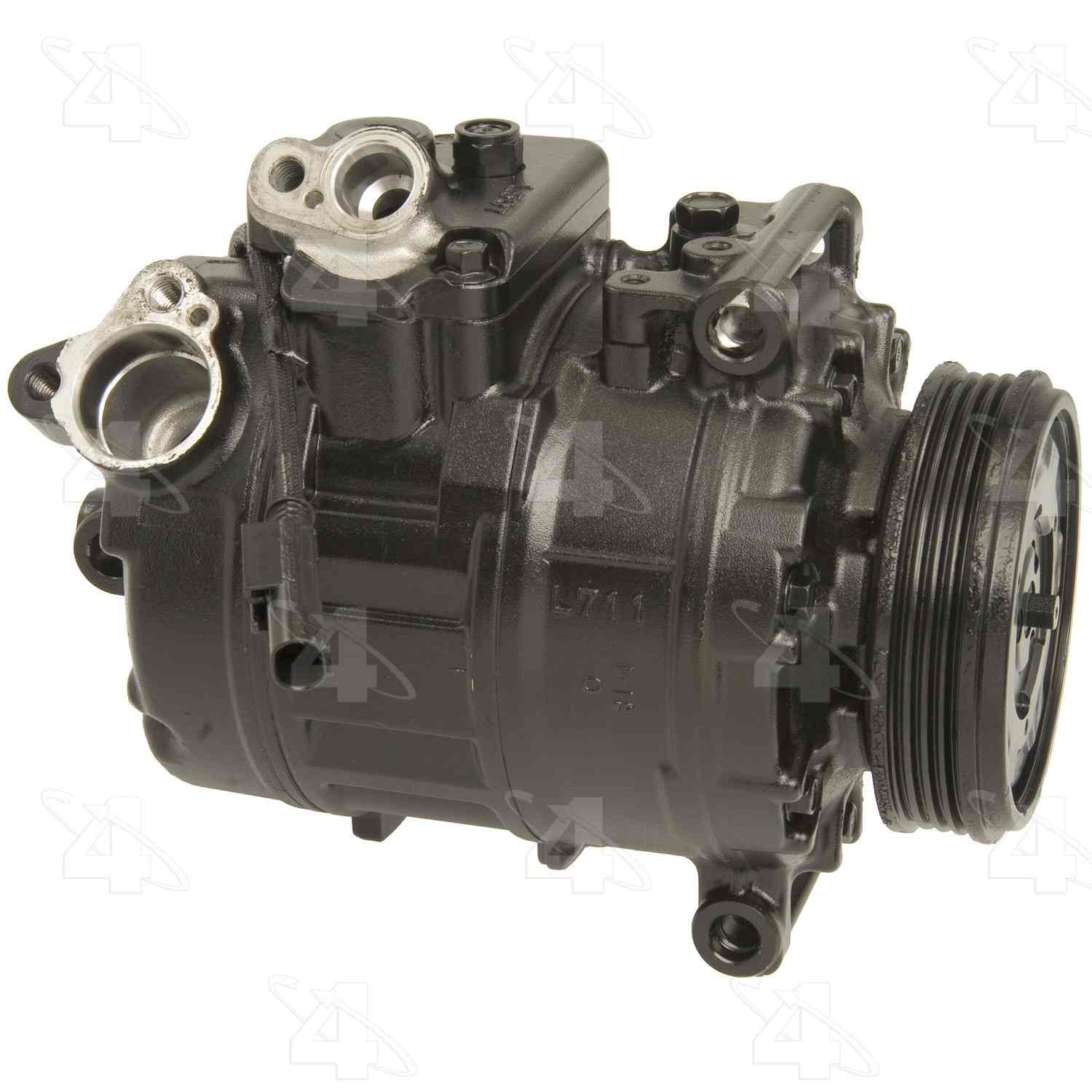 four seasons reman nippondenso 7seu17c compressor w/ clutch  frsport 67305