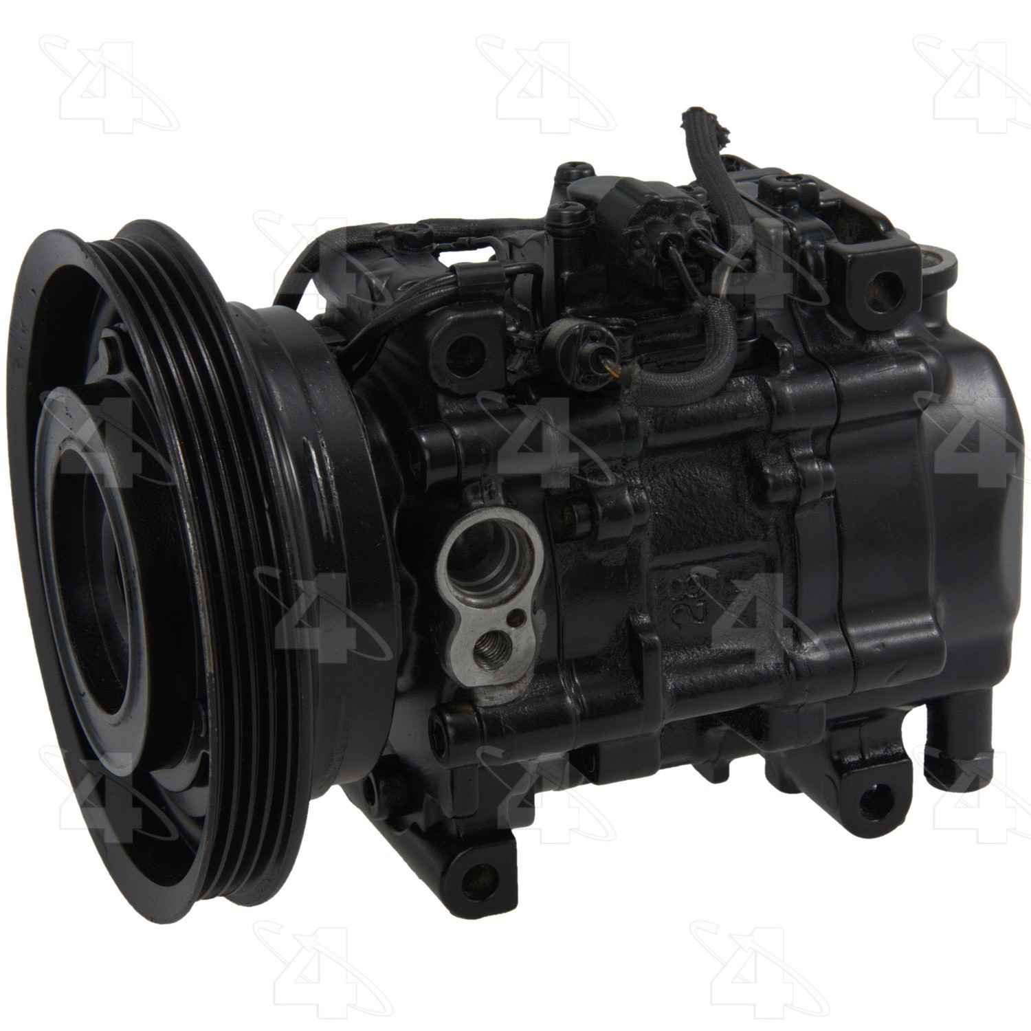 four seasons reman nippondenso tv12 compressor w/ clutch  frsport 67388