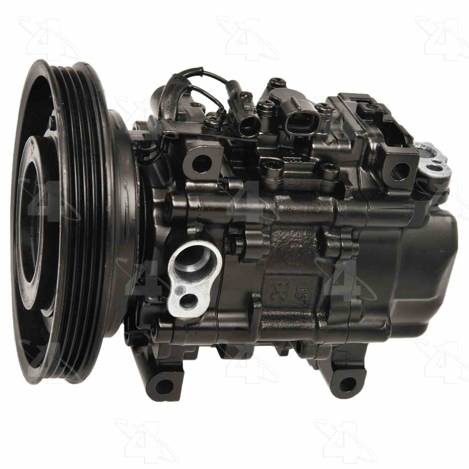 four seasons reman nippondenso tv12 compressor w/ clutch  frsport 67396