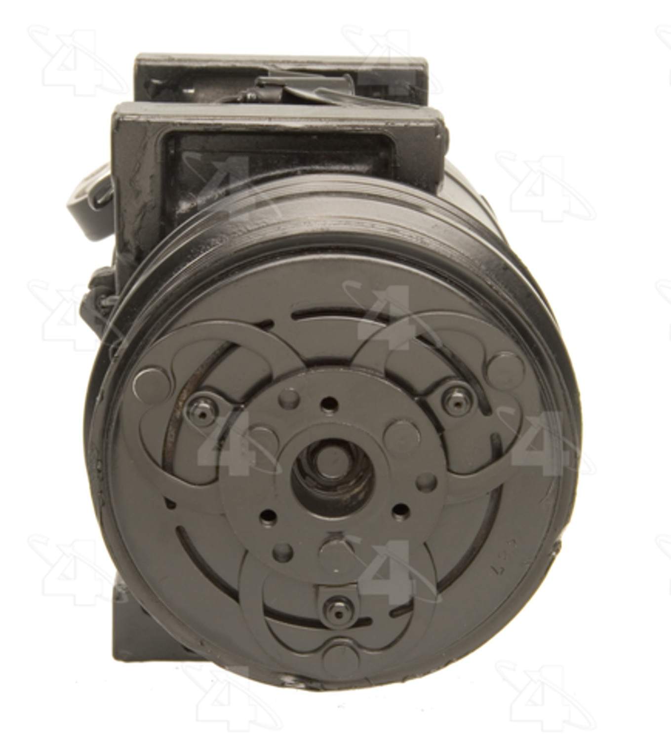 Four Seasons Reman York-Diesel Kiki-Zexel-Seltec DKS15CH Compressor w/ Clutch  top view frsport 67647